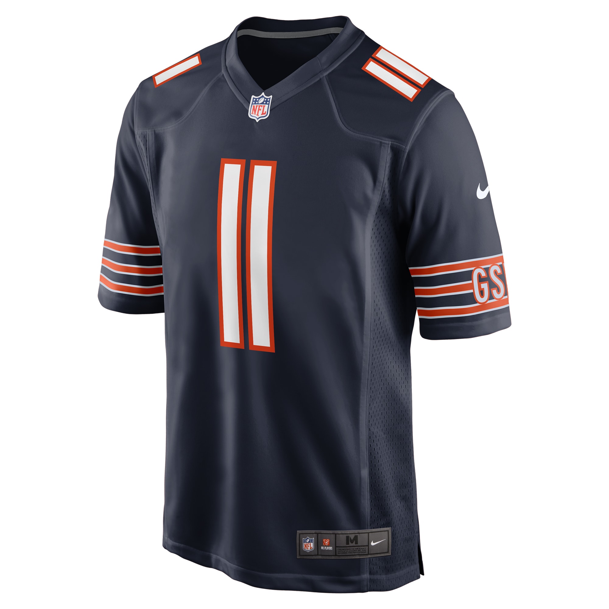 Alternative view of DeAndre Carter Chicago Bears Game Jersey - Men's