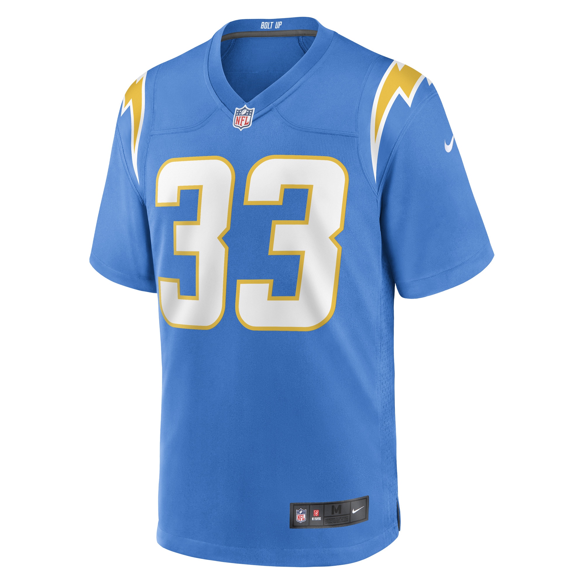 Alternative view of Deane Leonard Los Angeles Chargers Game Jersey - Men's