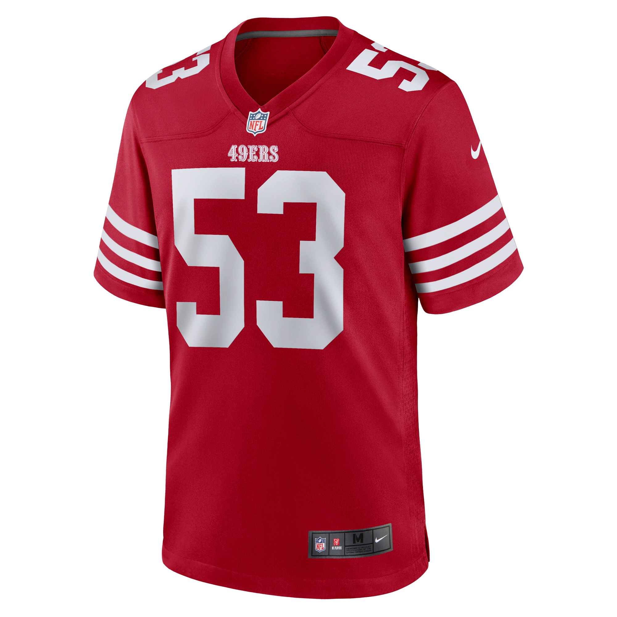 Alternative view of Dee Winters San Francisco 49ers Game Jersey - Men's