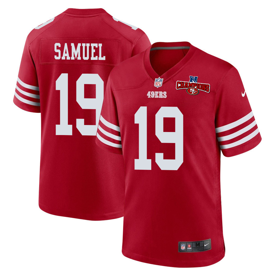 Deebo Samuel #19 San Francisco 49ers Game Jersey - Men's | Scarlet
