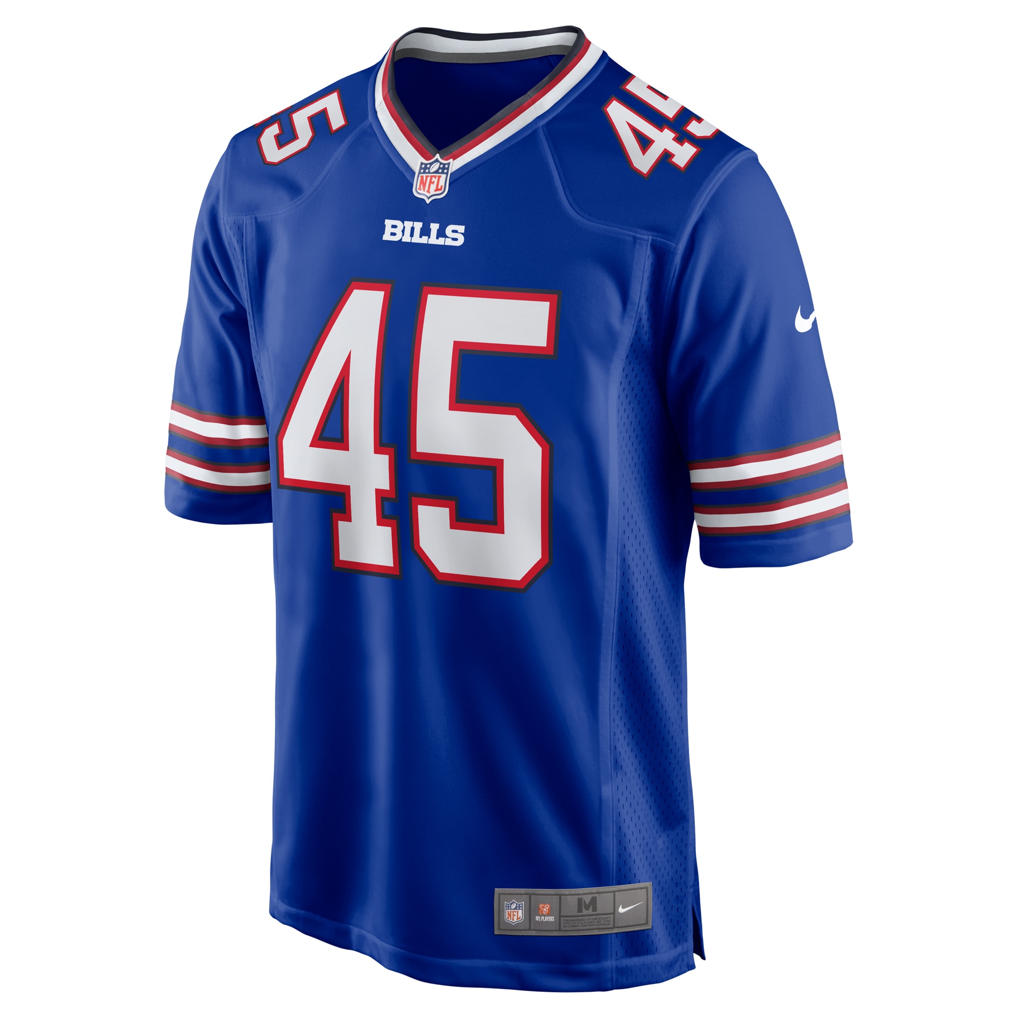 Alternative view of Deion Jones Buffalo Bills Game Jersey - Men's