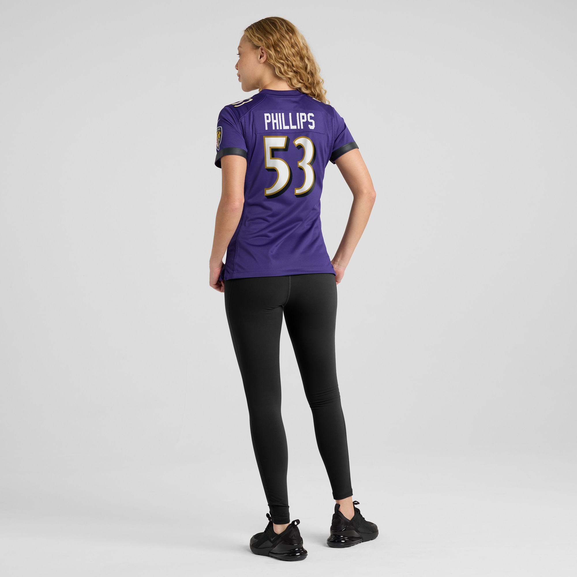 Del'Shawn Phillips Baltimore Ravens Game Jersey - Women's - Image 5