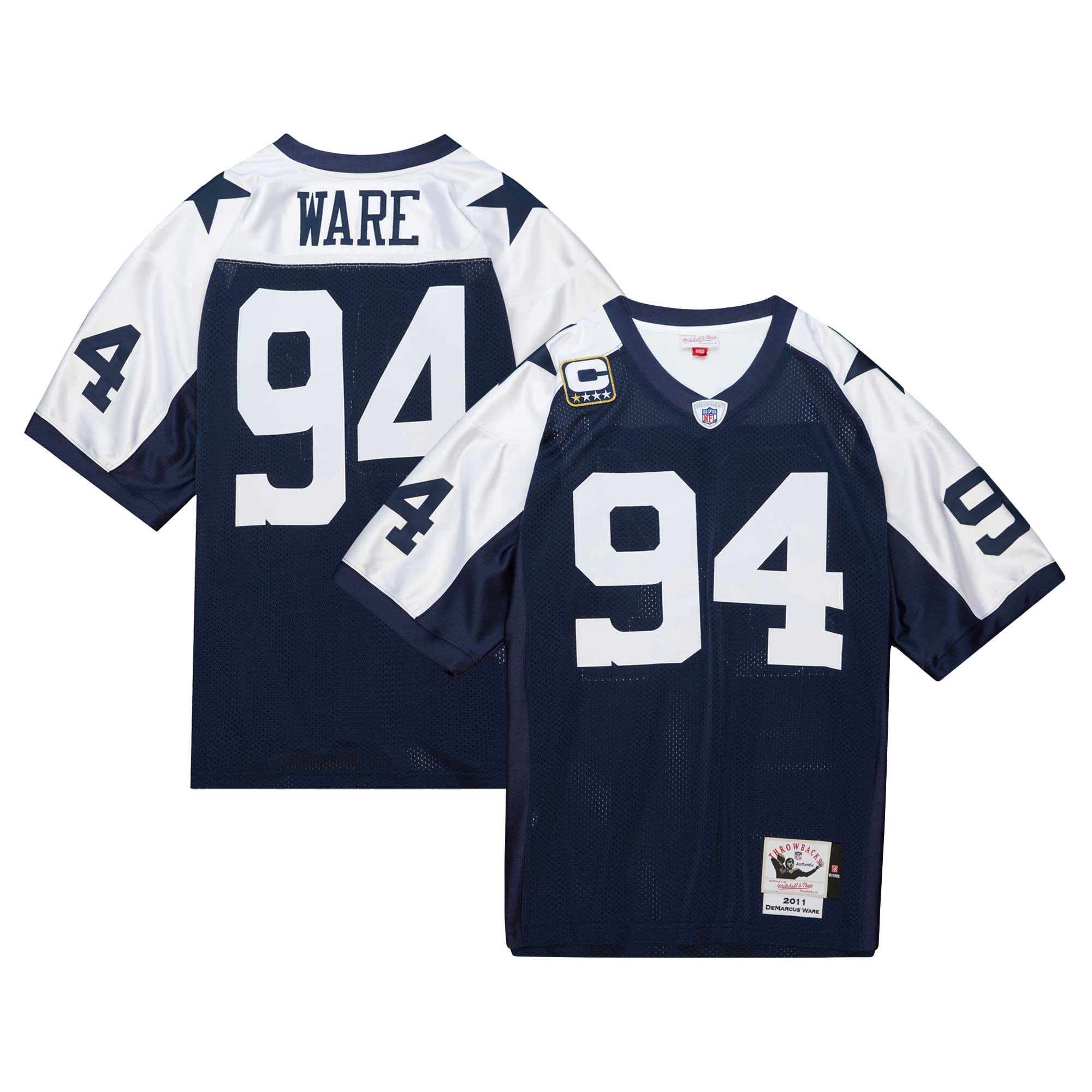 DeMarcus Ware Mitchell & Ness Dallas Cowboys Throwback Game Jersey - Men's