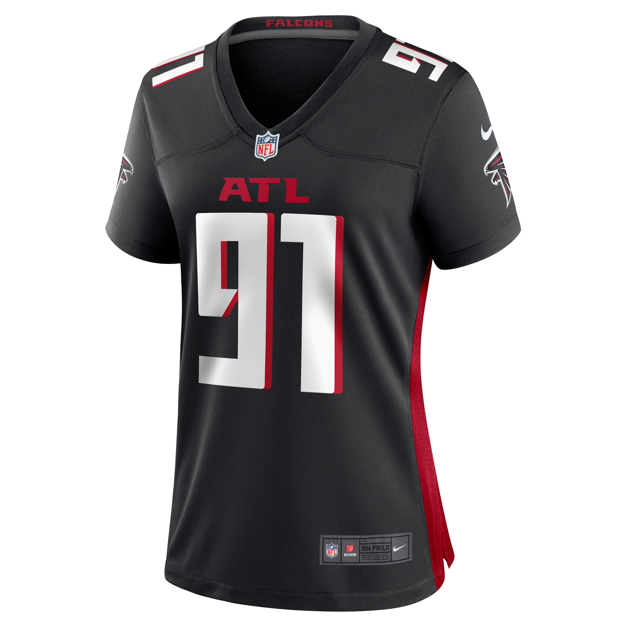 Alternative view of Demone Harris Atlanta Falcons Game Jersey - Women's