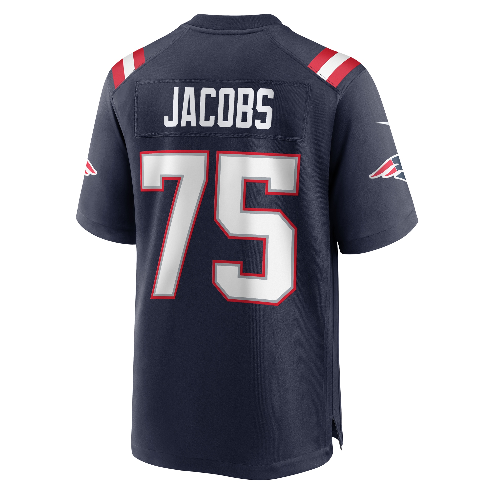 Demontrey Jacobs New England Patriots Game Jersey - Men's - Image 3