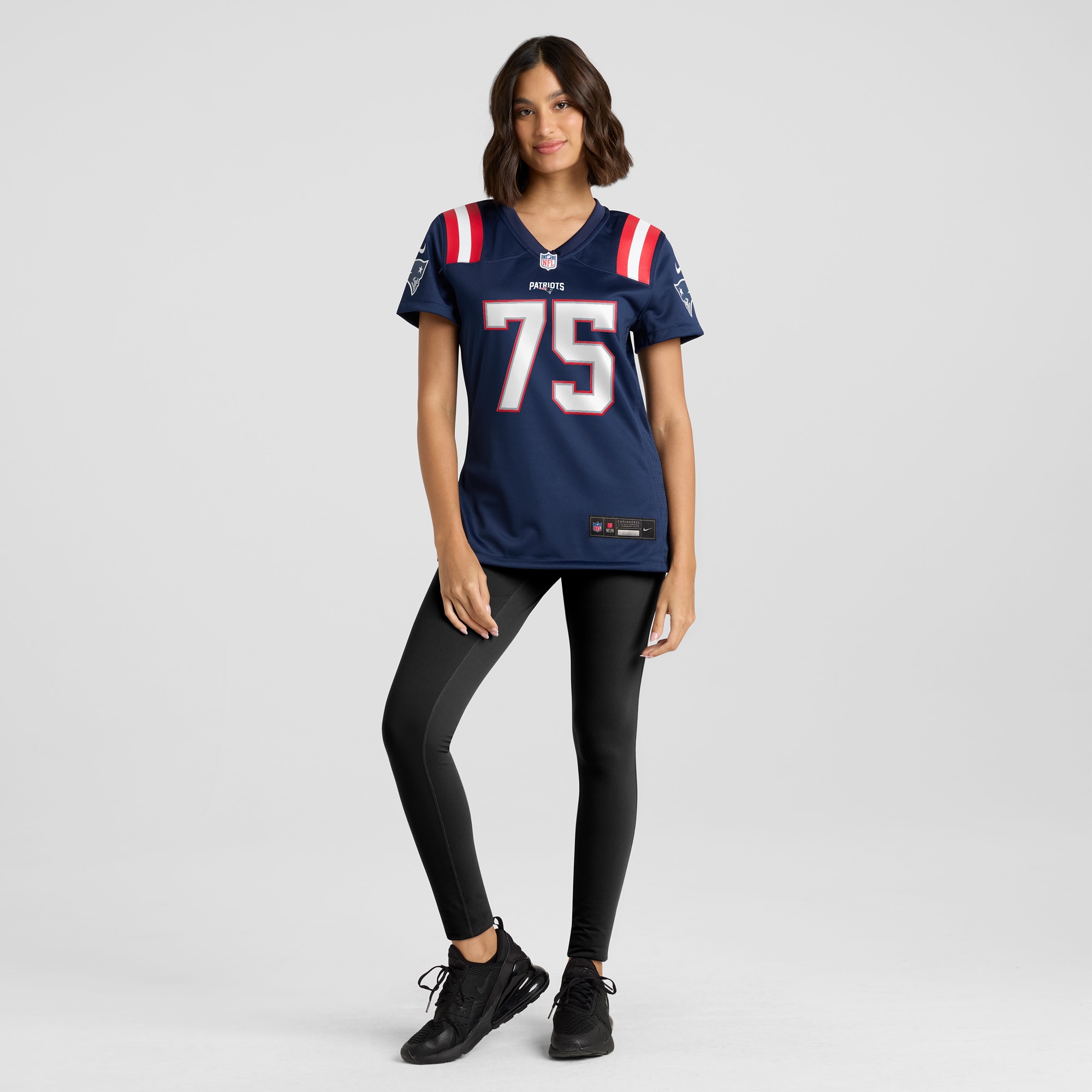 Demontrey Jacobs New England Patriots Game Jersey - Women's - Image 4