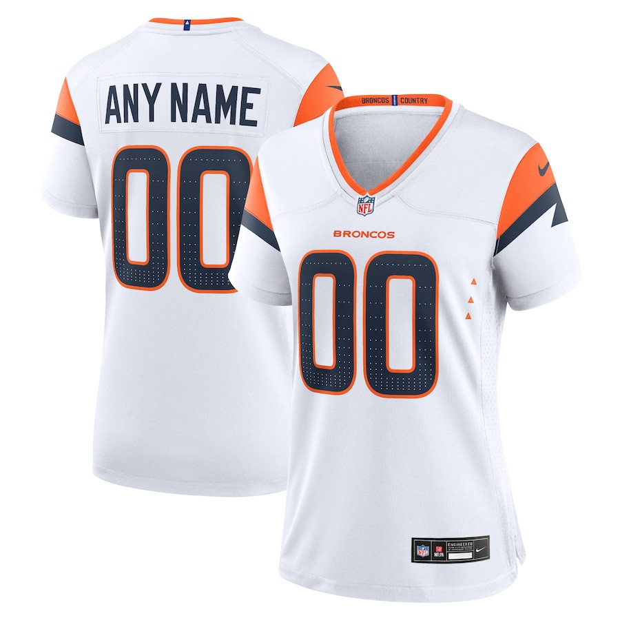 Denver Broncos Game Jersey - Women's | White