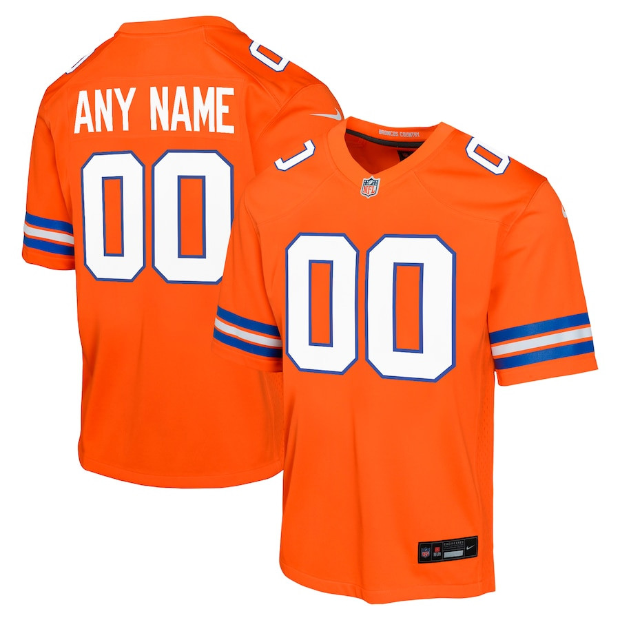 Denver Broncos Throwback Game Jersey - Youth | Orange