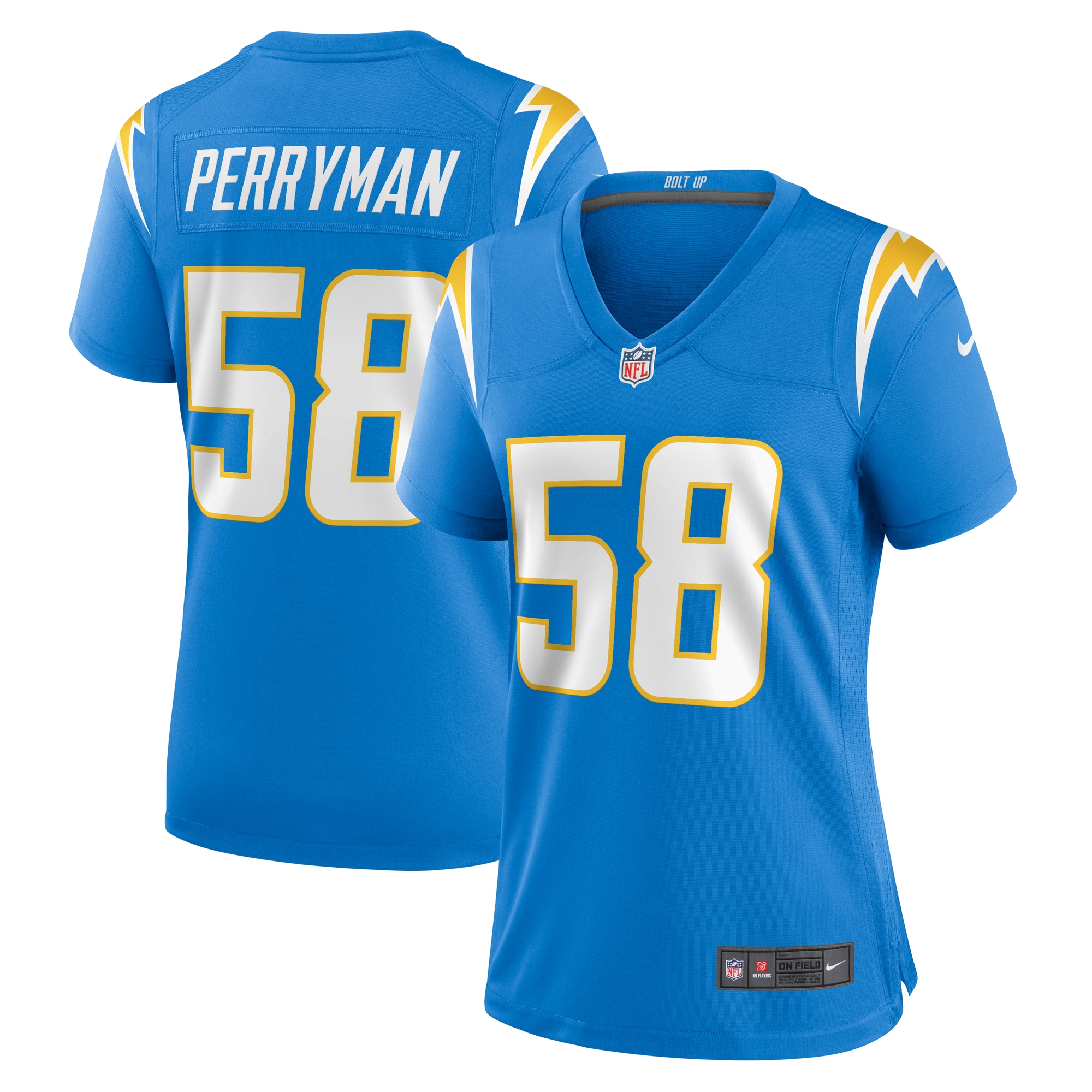Denzel Perryman Los Angeles Chargers Game Jersey - Women's