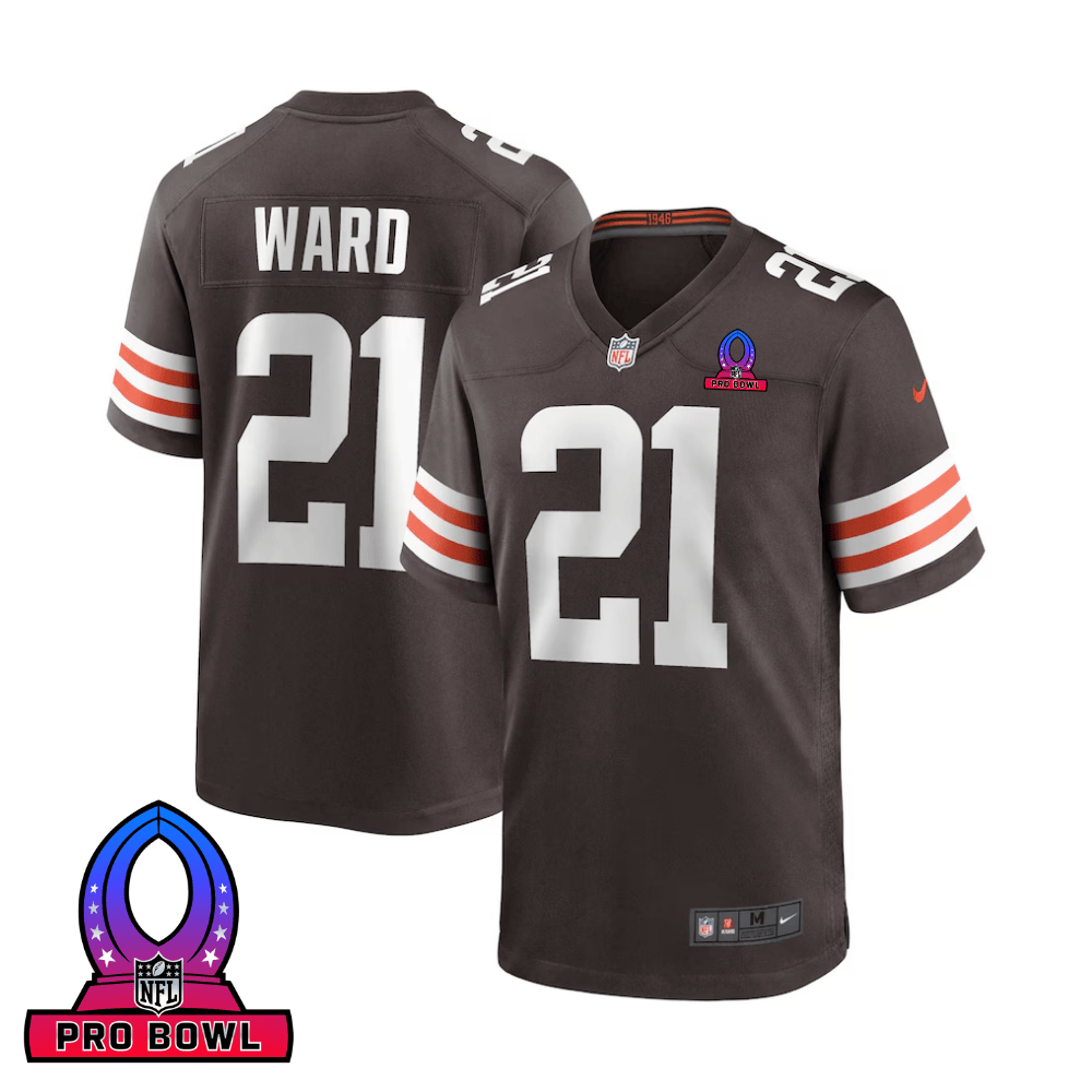 Denzel Ward #21 Cleveland Browns Game Jersey - Men's | Brown