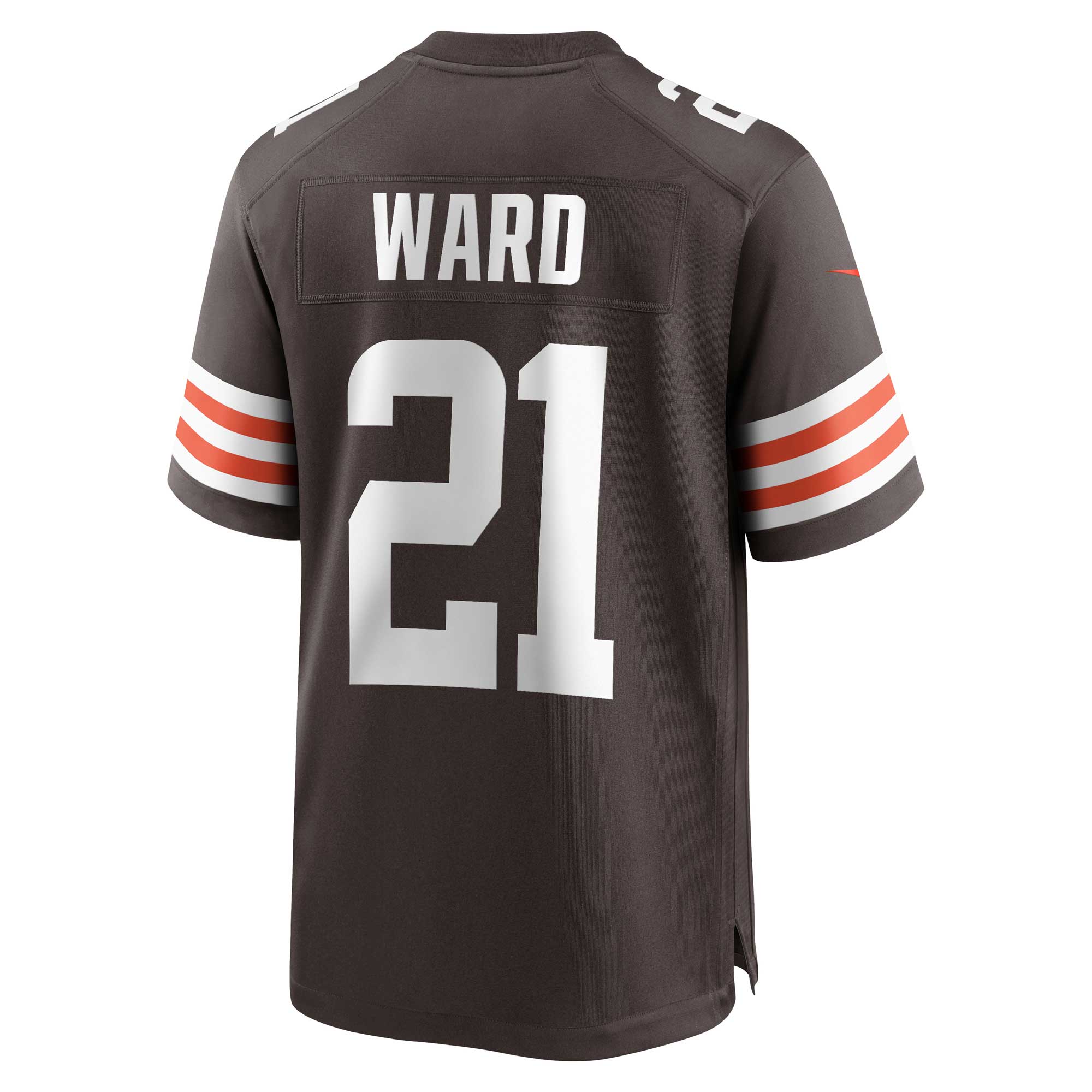 Denzel Ward Cleveland Browns Game Jersey - Men's - Image 3