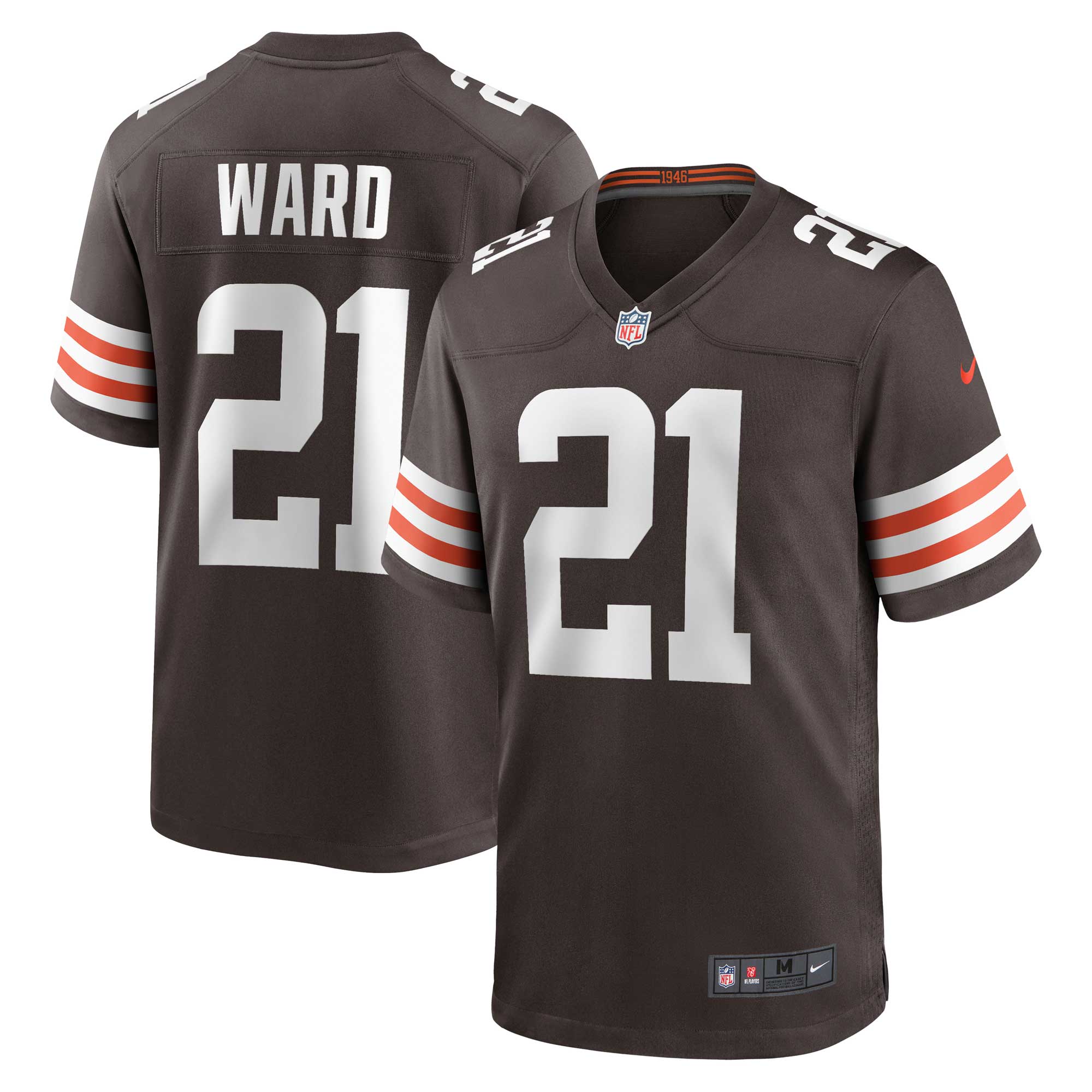 Denzel Ward Cleveland Browns Game Jersey - Men's