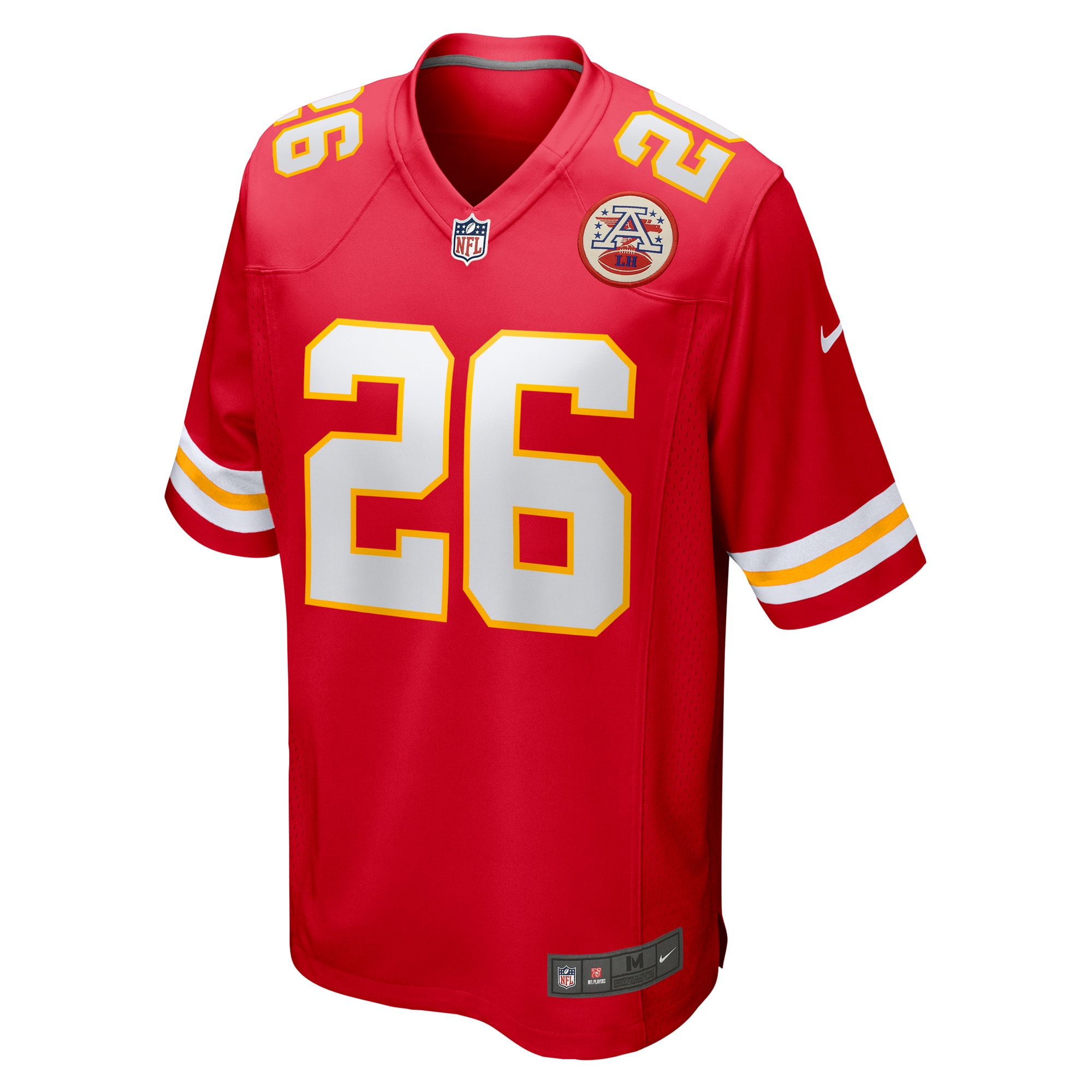 Alternative view of Deon Bush Kansas City Chiefs Game Jersey - Men's