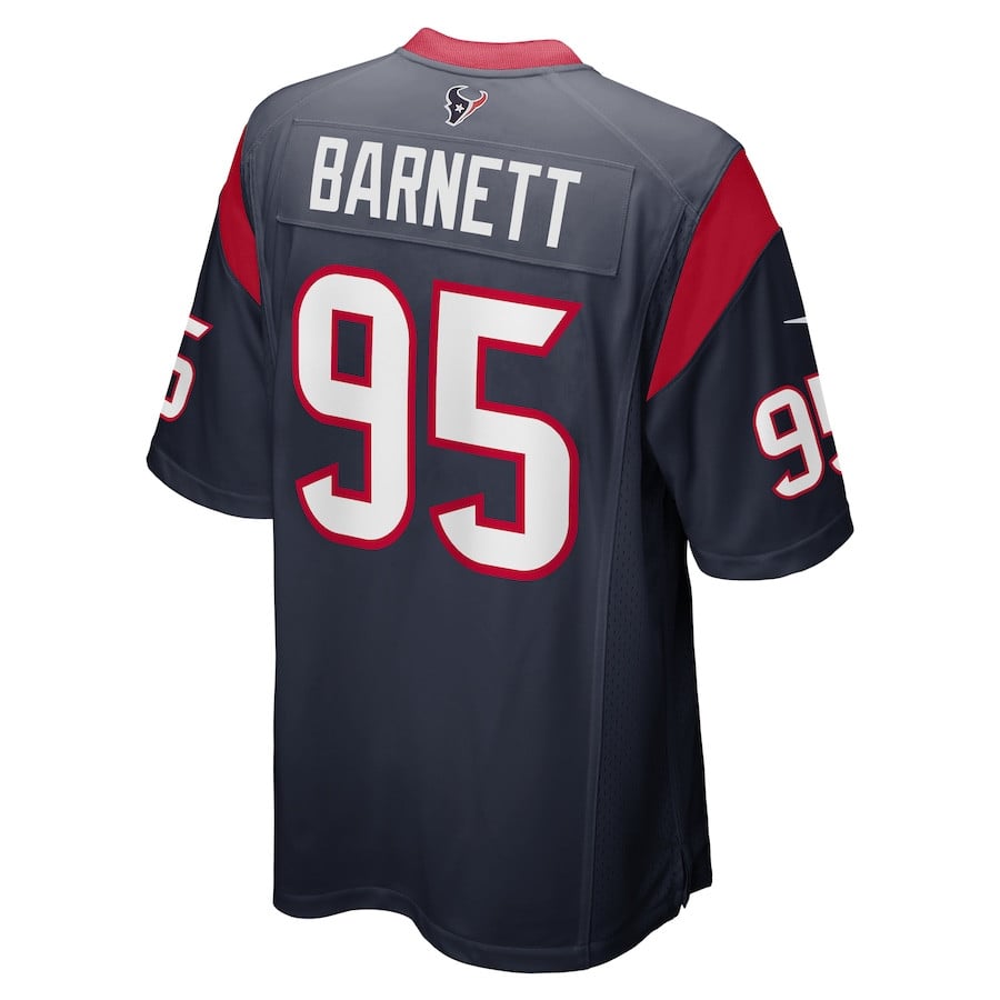 Derek Barnett #95 Houston Texans Game Jersey - Men's | Navy - Image 3