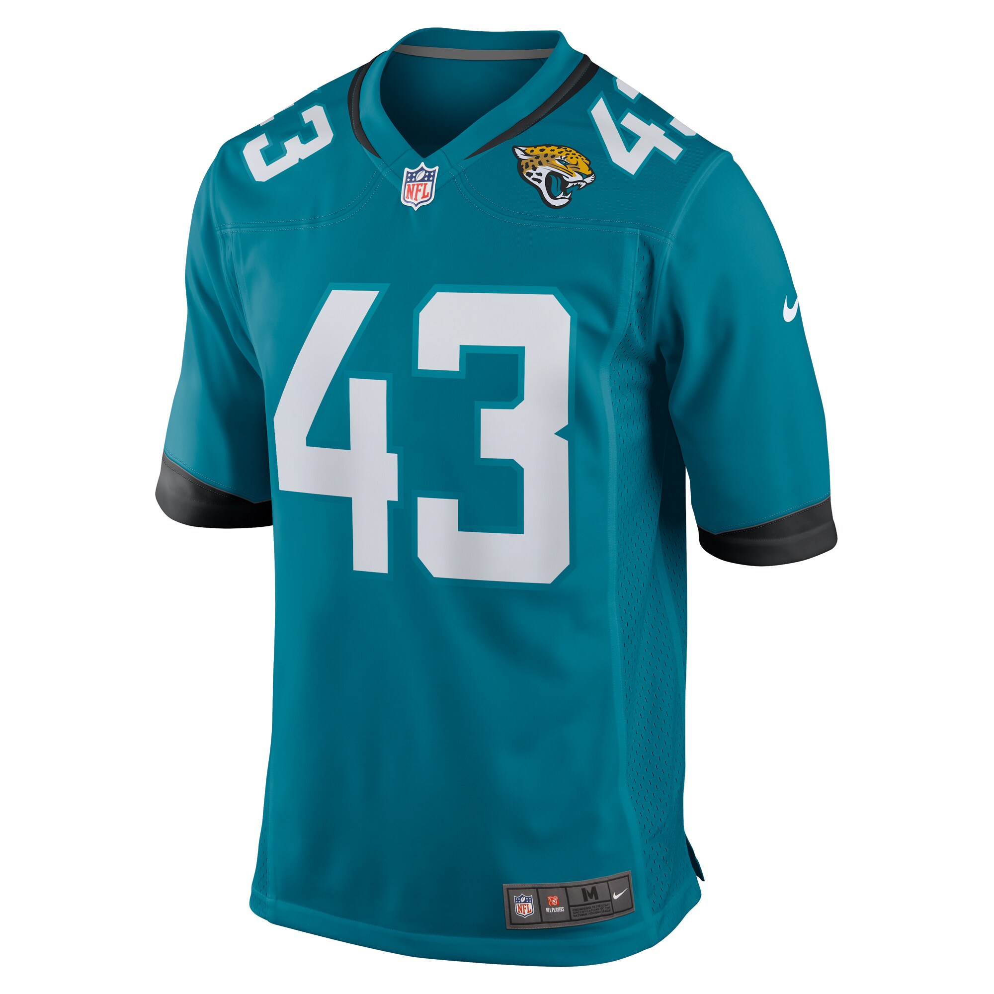 Alternative view of Derek Parish Jacksonville Jaguars Game Jersey - Men's