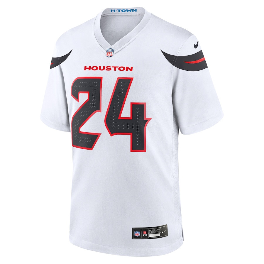 Alternative view of Derek Stingley Jr. #24 Houston Texans Game Jersey - Men's