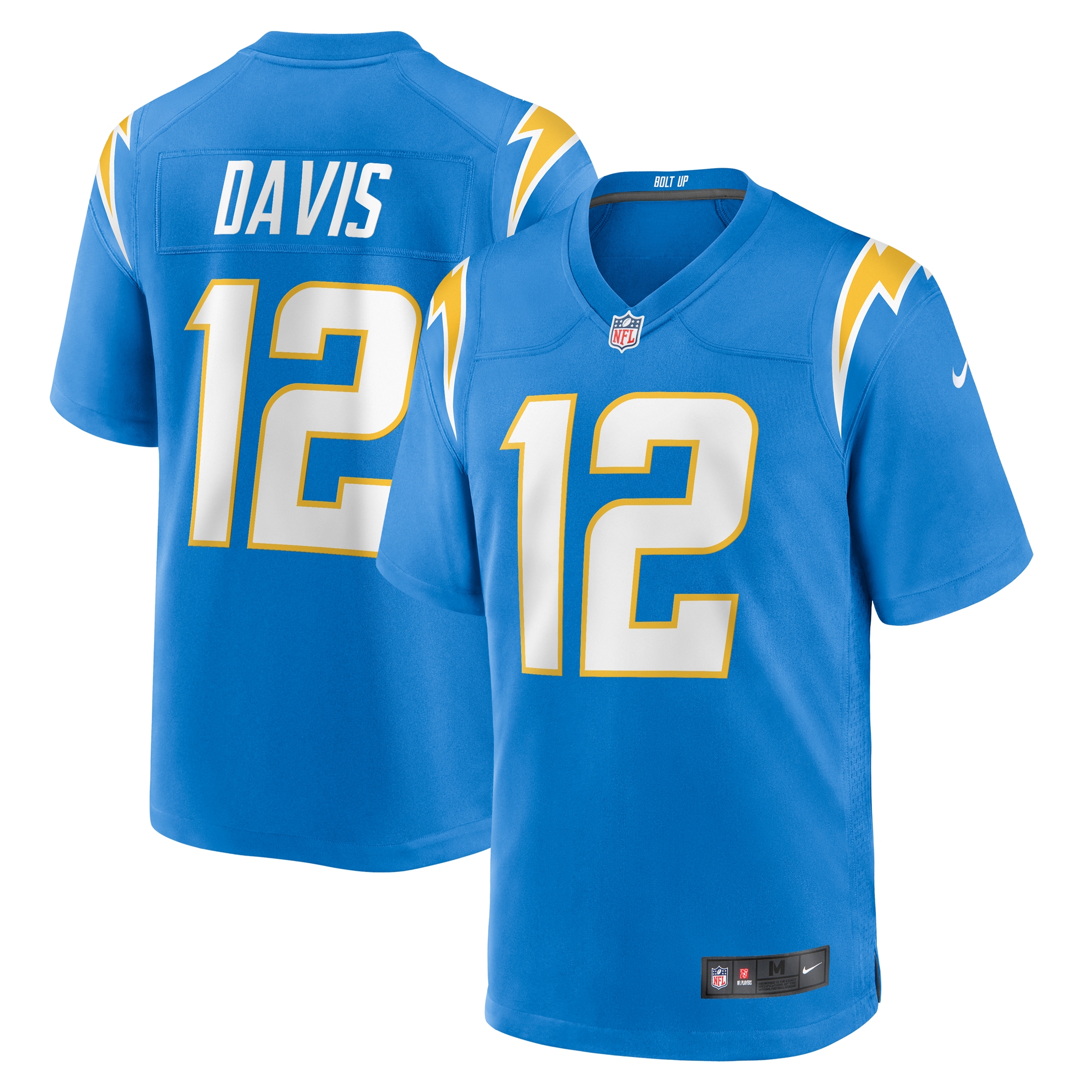 Derius Davis Los Angeles Chargers Game Jersey - Men's