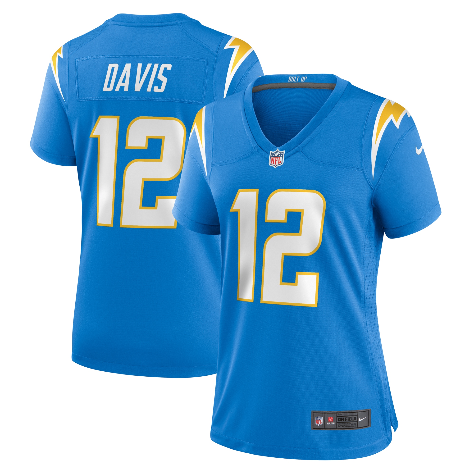 Derius Davis Los Angeles Chargers Game Jersey - Women's