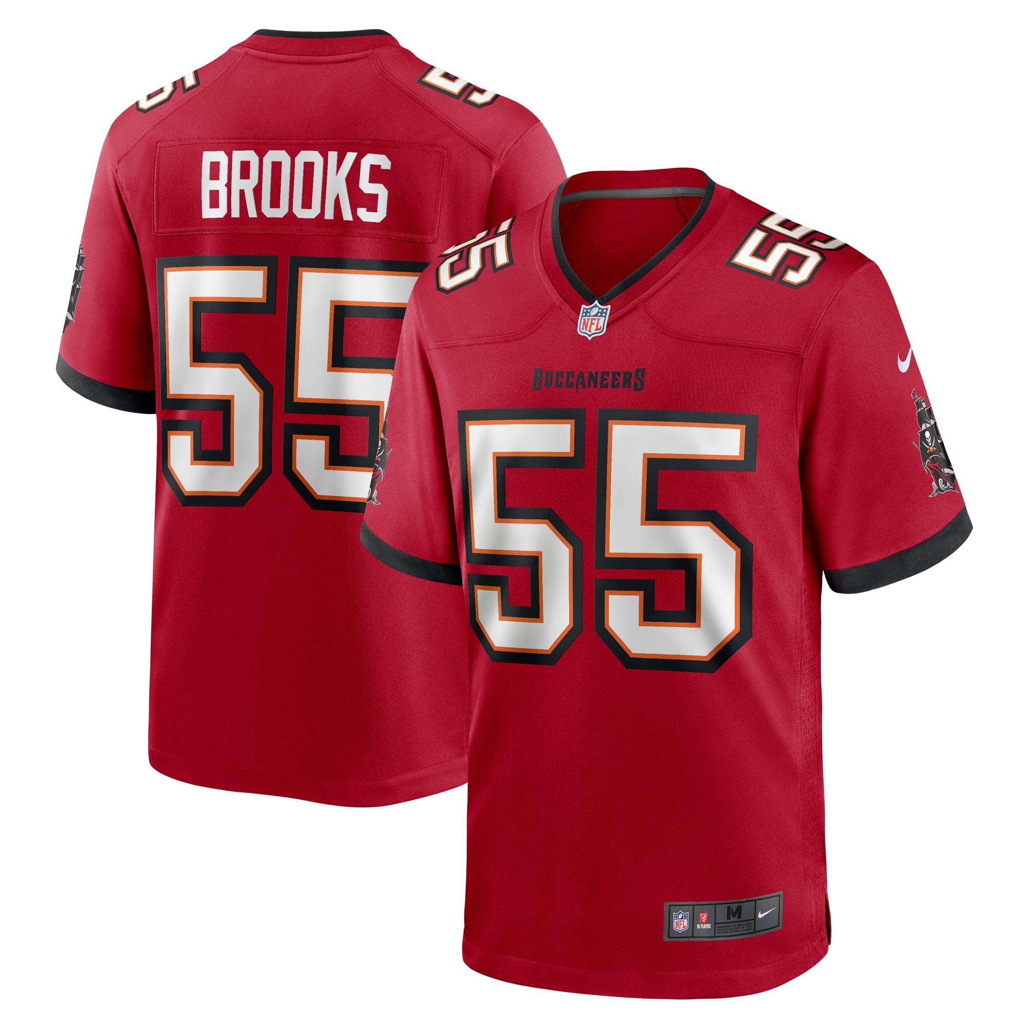 Derrick Brooks Tampa Bay Buccaneers Retired Player Game Jersey - Men's