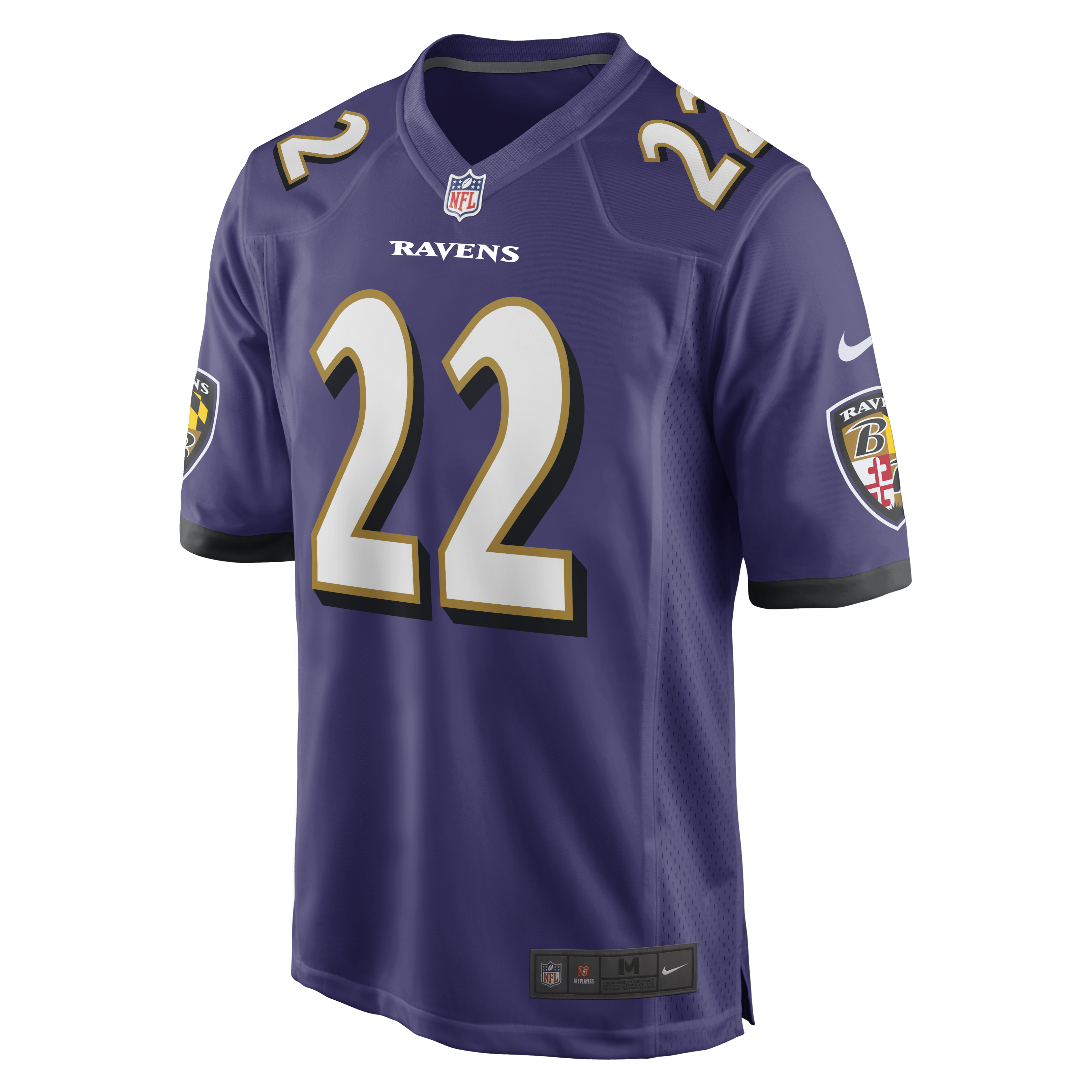 Alternative view of Derrick Henry Baltimore Ravens Game Jersey - Men's