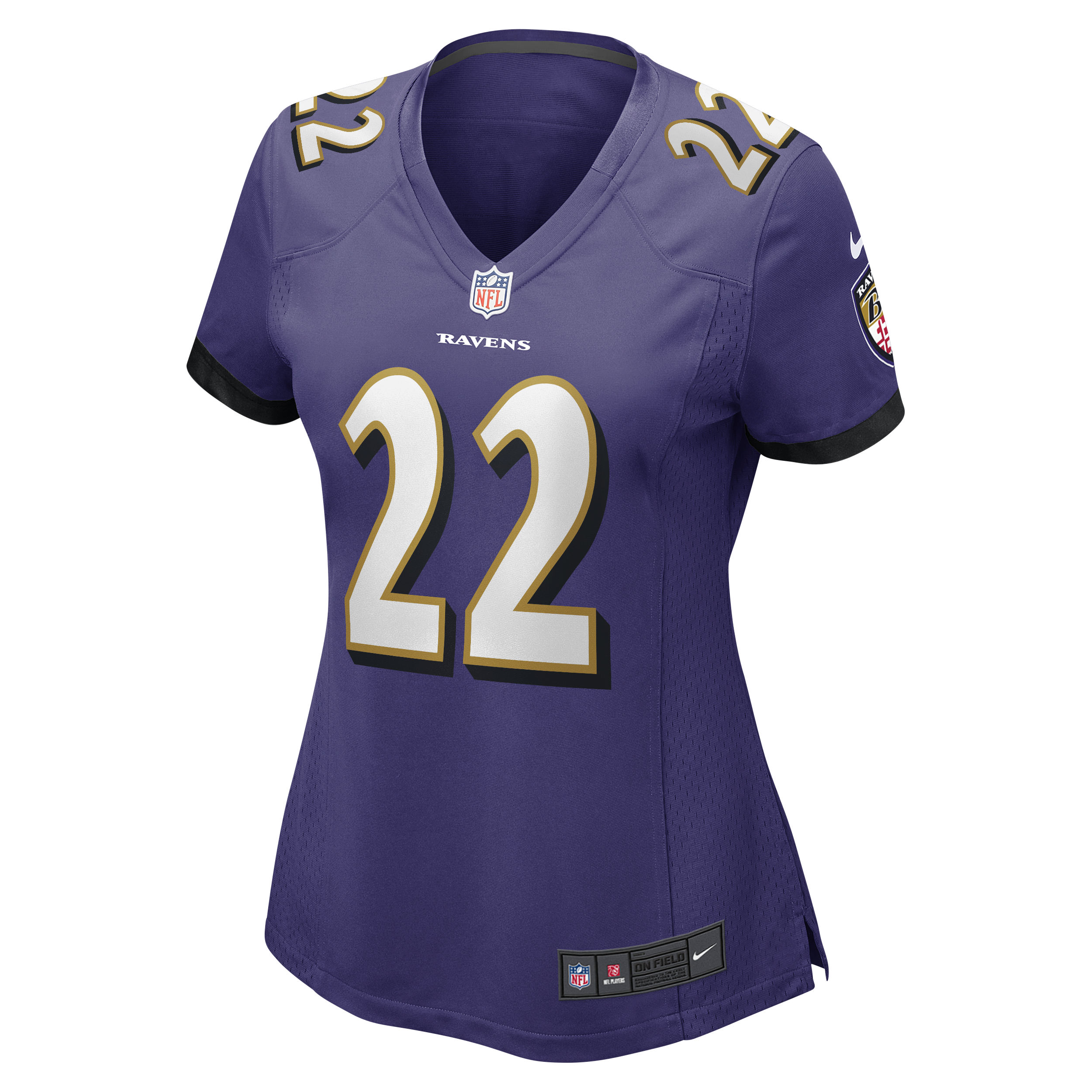 Alternative view of Derrick Henry Baltimore Ravens Game Jersey - Women's