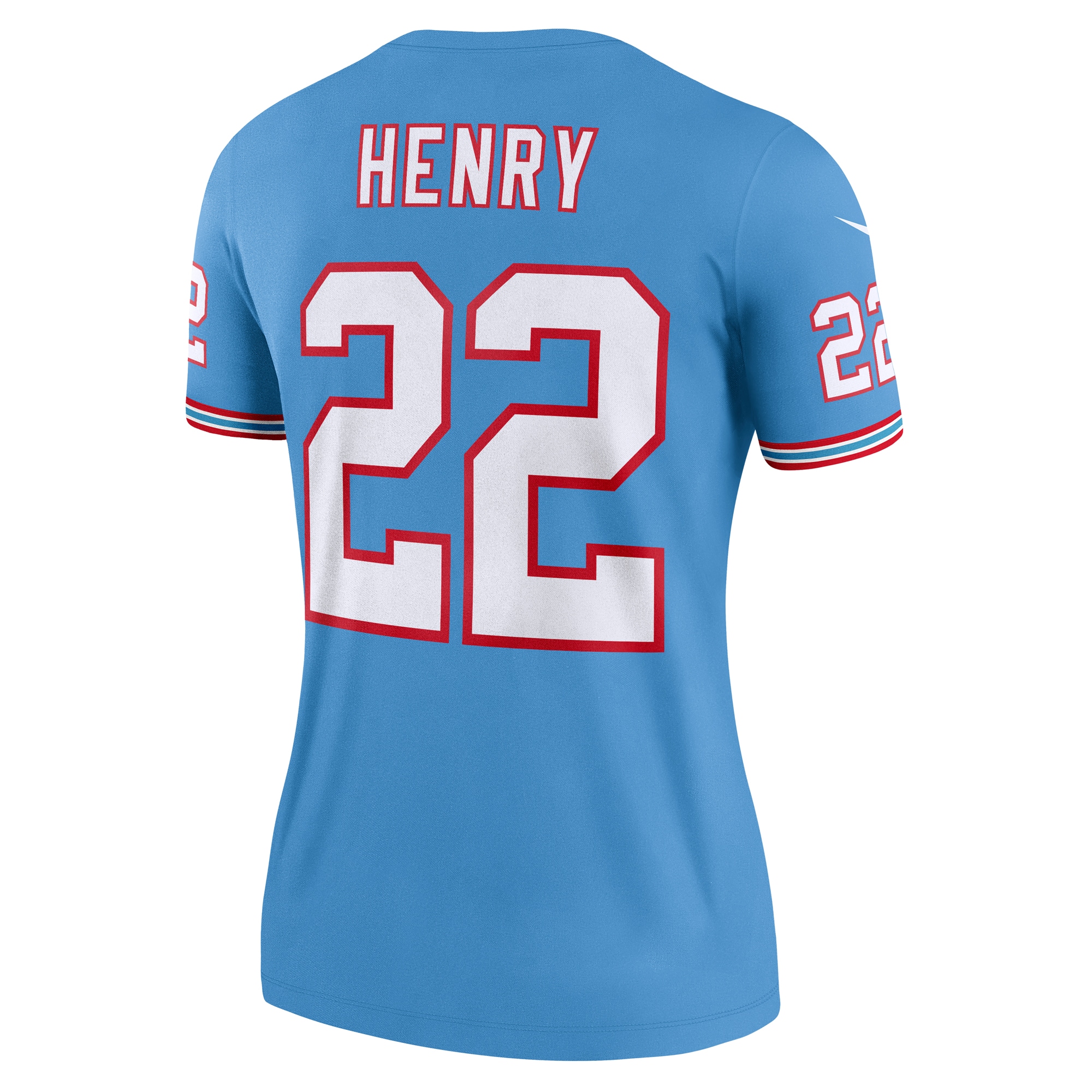 Derrick Henry Light Tennessee Titans Alternate Legend Jersey - Women's - Image 3