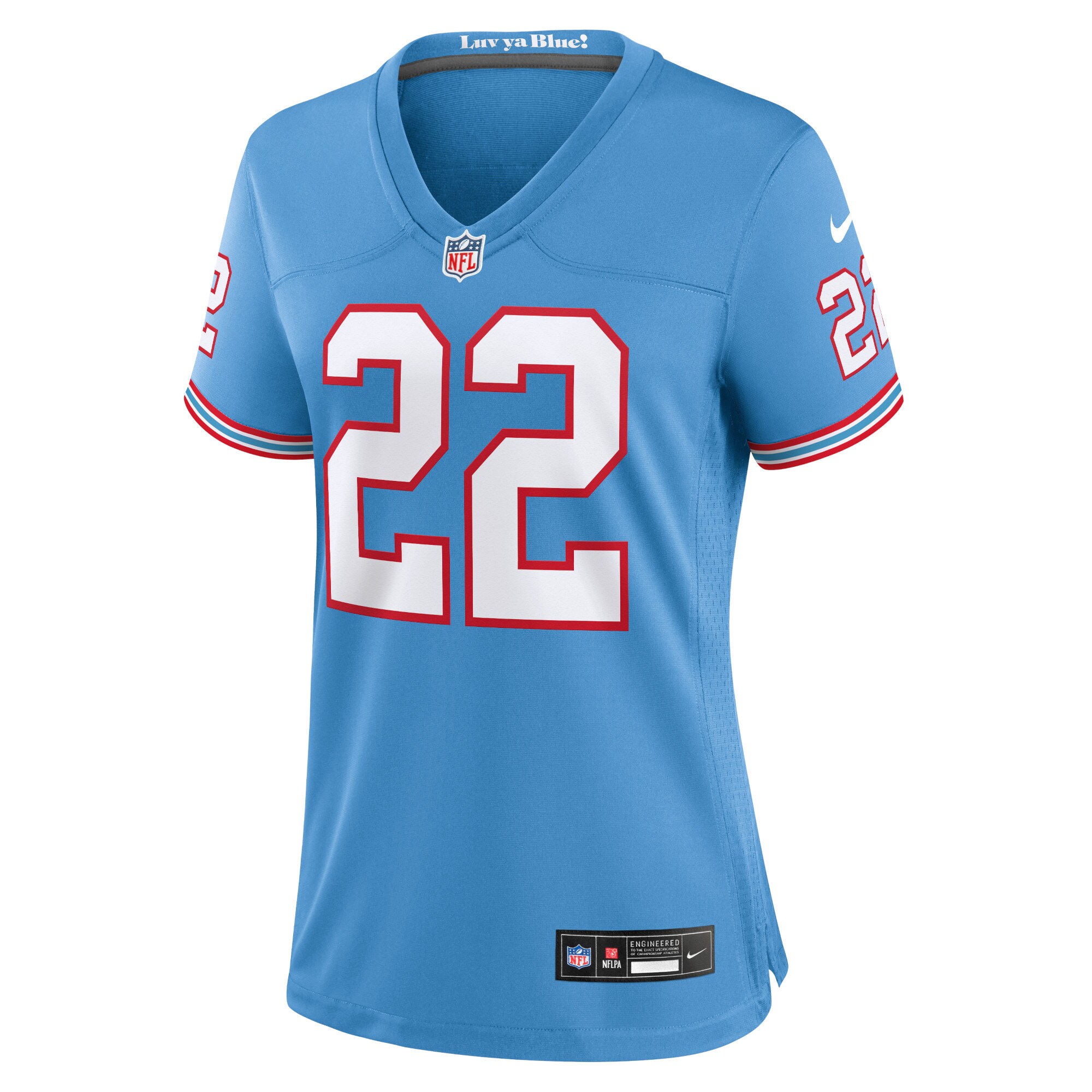 Alternative view of Derrick Henry Light Tennessee Titans Game Jersey - Women's