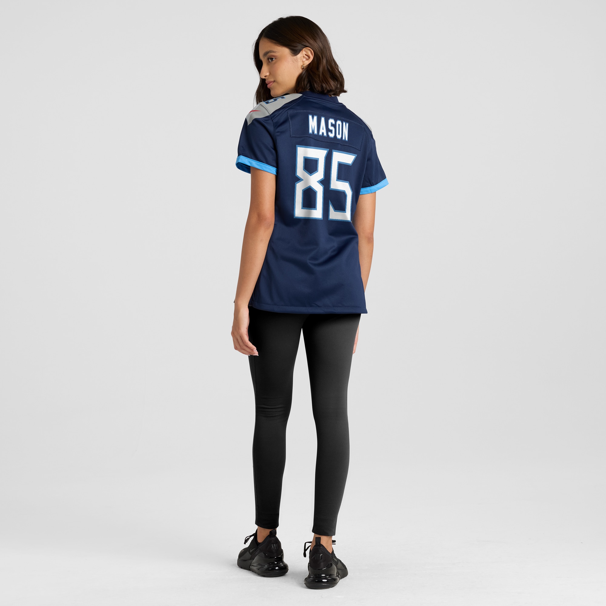 Derrick Mason Tennessee Titans Retired Player Game Jersey - Women's - Image 5