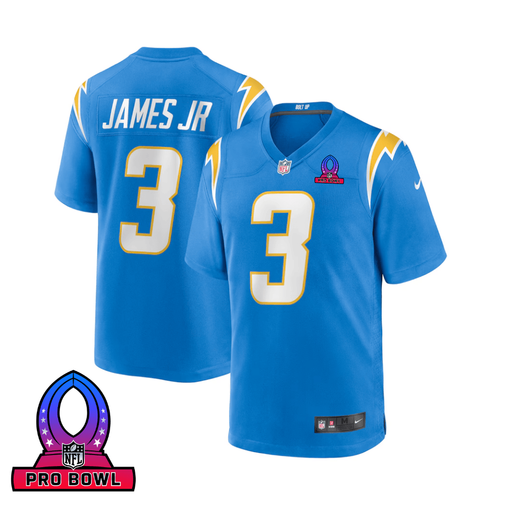 Derwin James Jr. #3 Los Angeles Chargers Game Jersey - Men's | Powder Blue