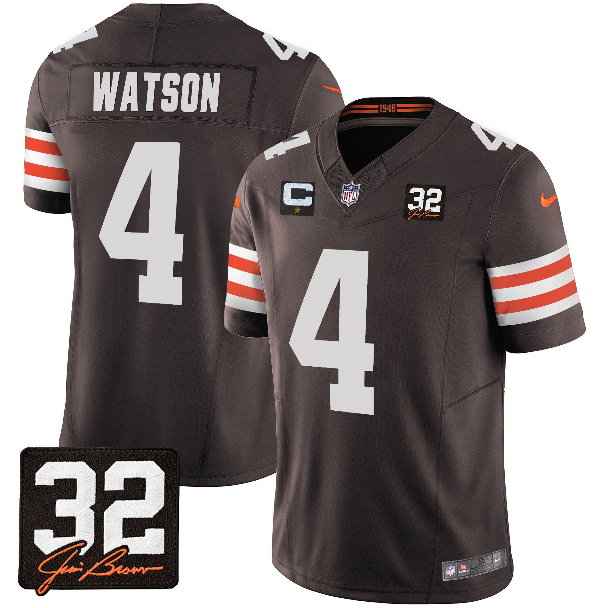 Deshaun Watson #4 Cleveland Browns Game Jersey - Men's | Brown