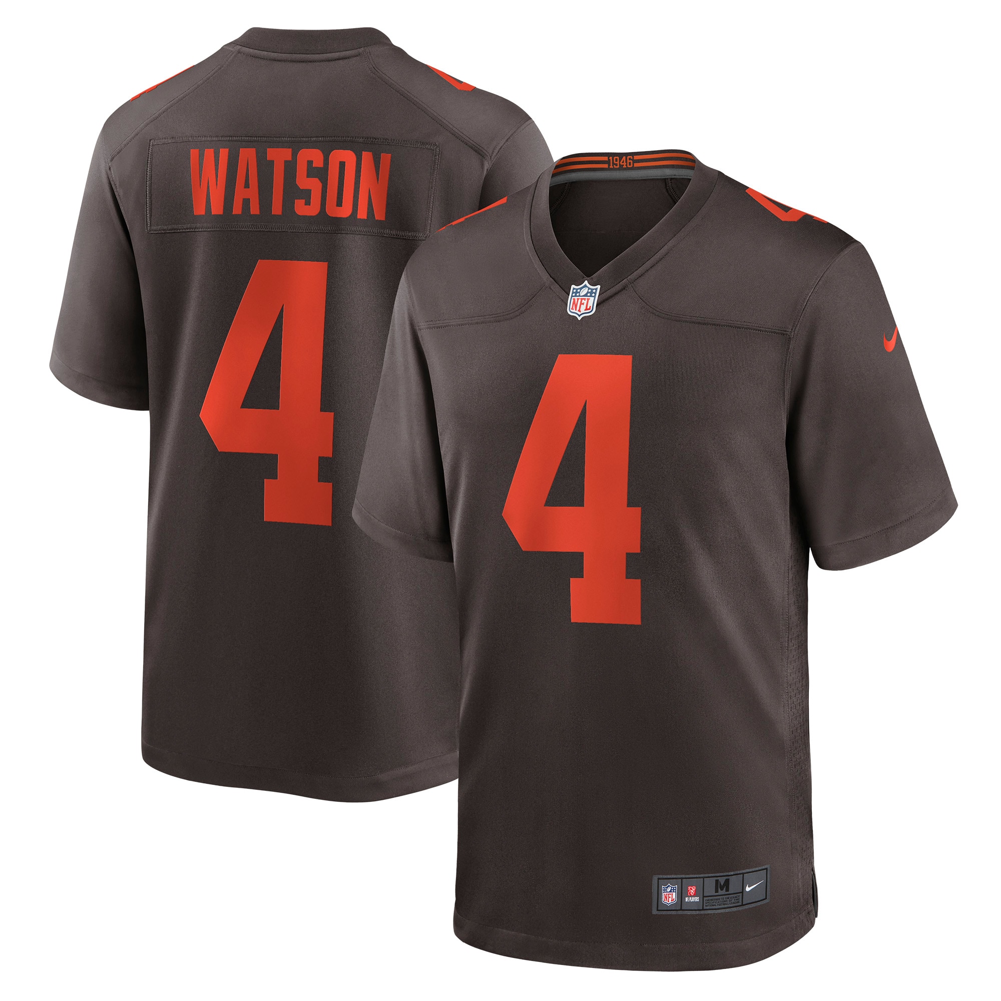 Deshaun Watson Cleveland Browns Alternate Game Jersey - Men's
