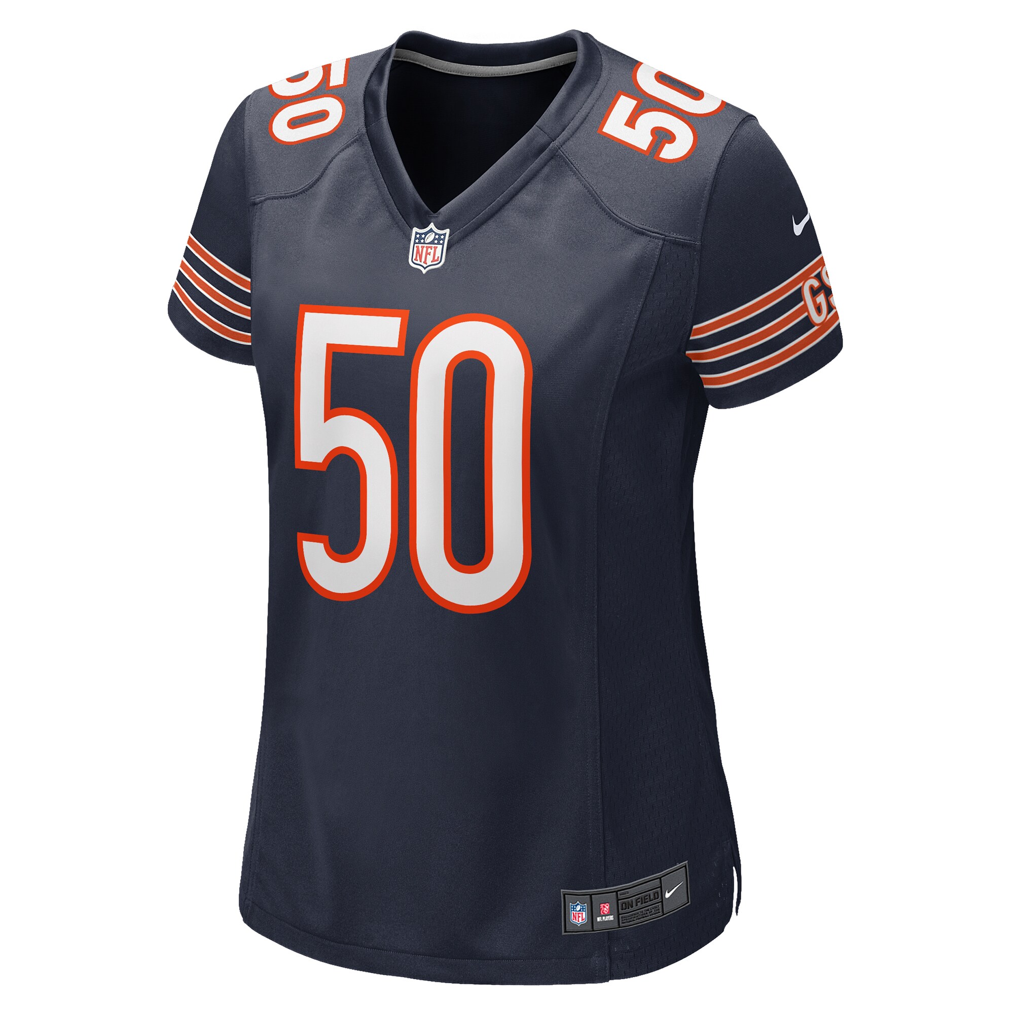Alternative view of Deslin Alexandre Chicago Bears Game Jersey - Women's
