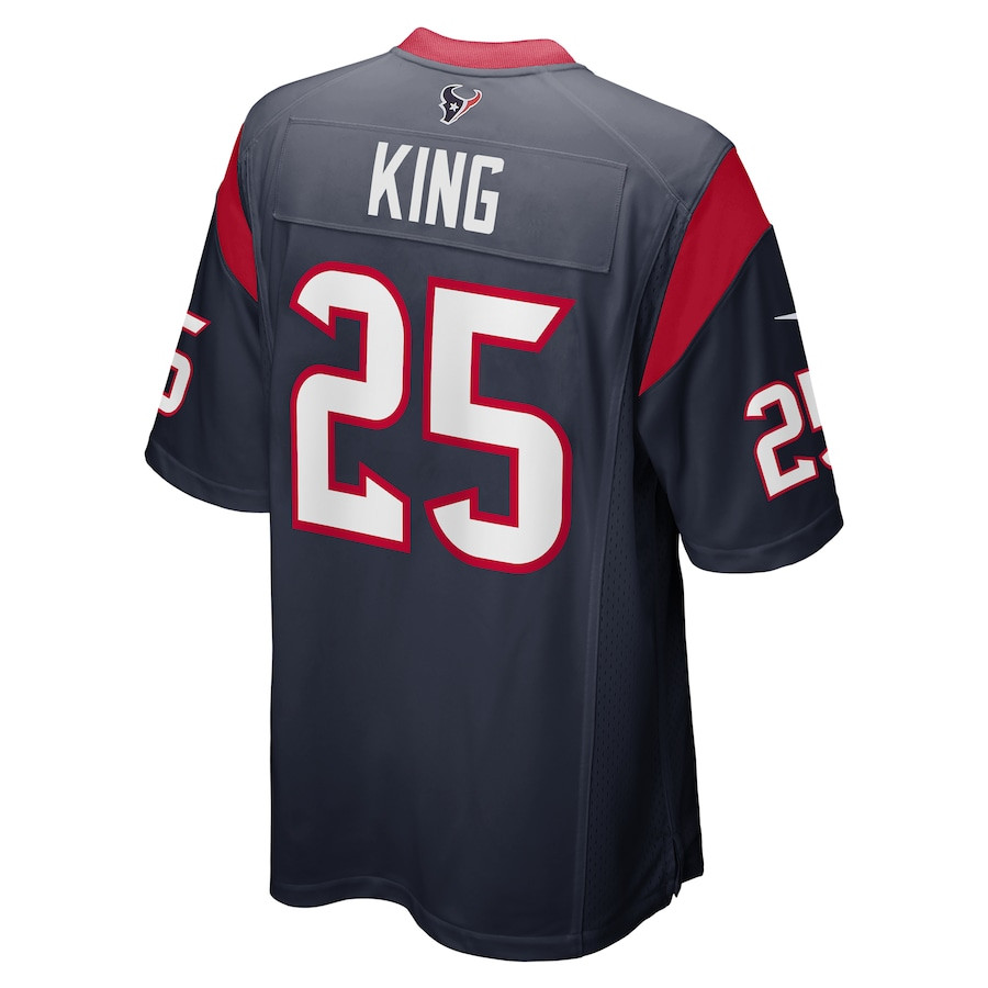 Desmond King #25 Houston Texans Game Jersey - Men's | Navy - Image 3