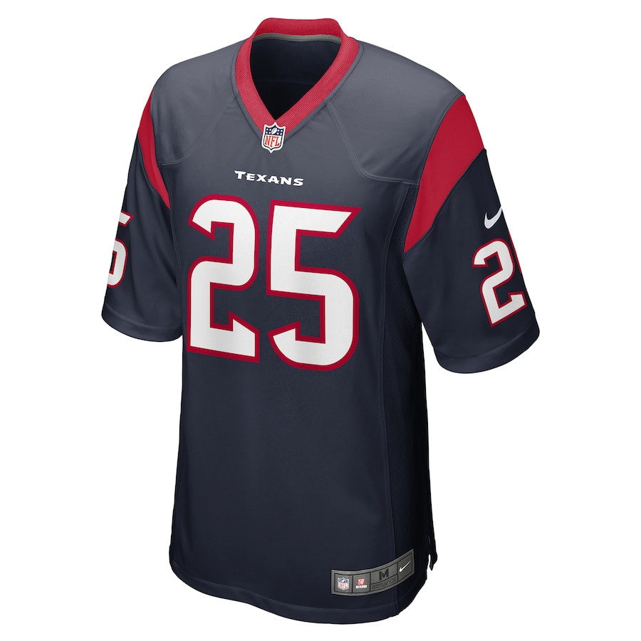 Alternative view of Desmond King #25 Houston Texans Game Jersey - Men's | Navy