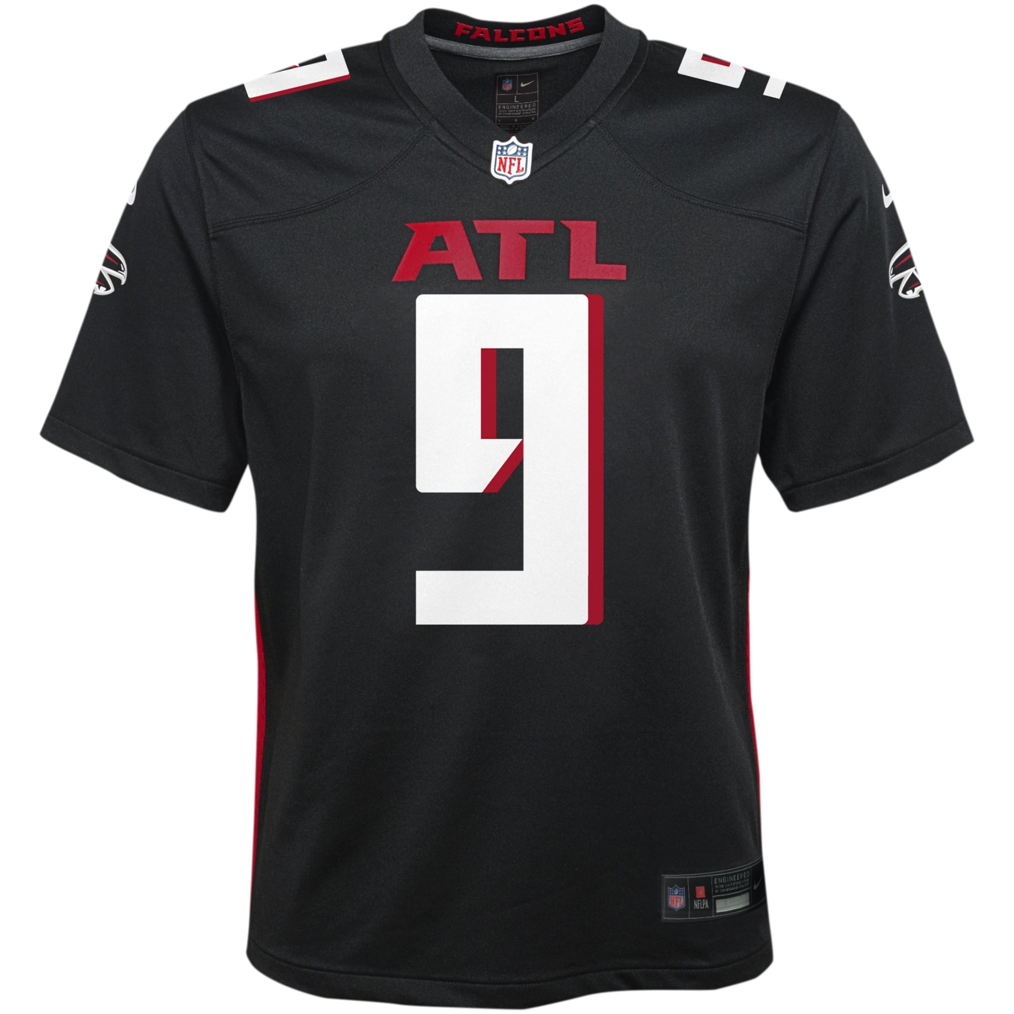 Alternative view of Desmond Ridder Atlanta Falcons Game Jersey - Youth
