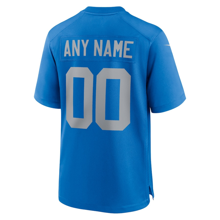 Detroit Lions Alternate Game Jersey - Men's | Blue - Image 3