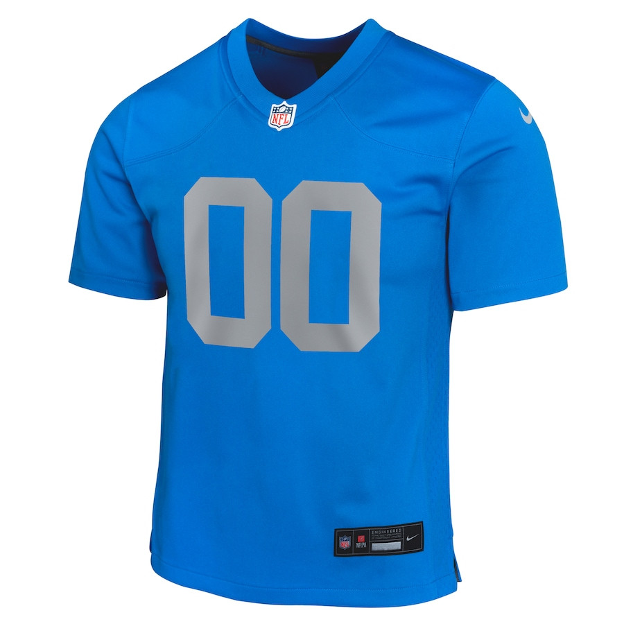 Alternative view of Detroit Lions Alternate Game Jersey - Youth | Blue