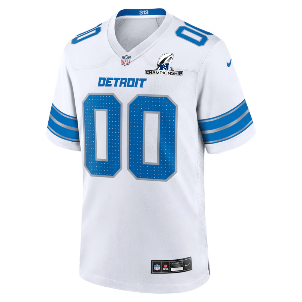 Alternative view of Detroit Lions Game Jersey - Men's | White
