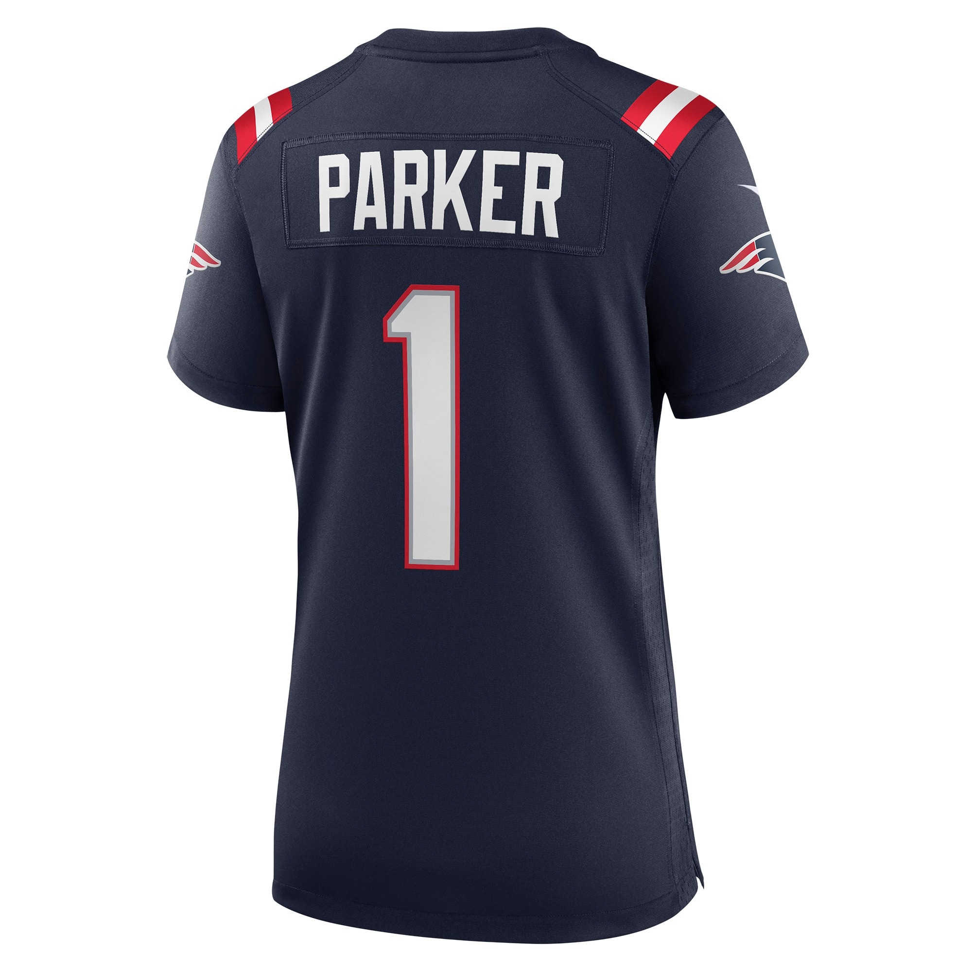 DeVante Parker New England Patriots Game Jersey - Women's - Image 3