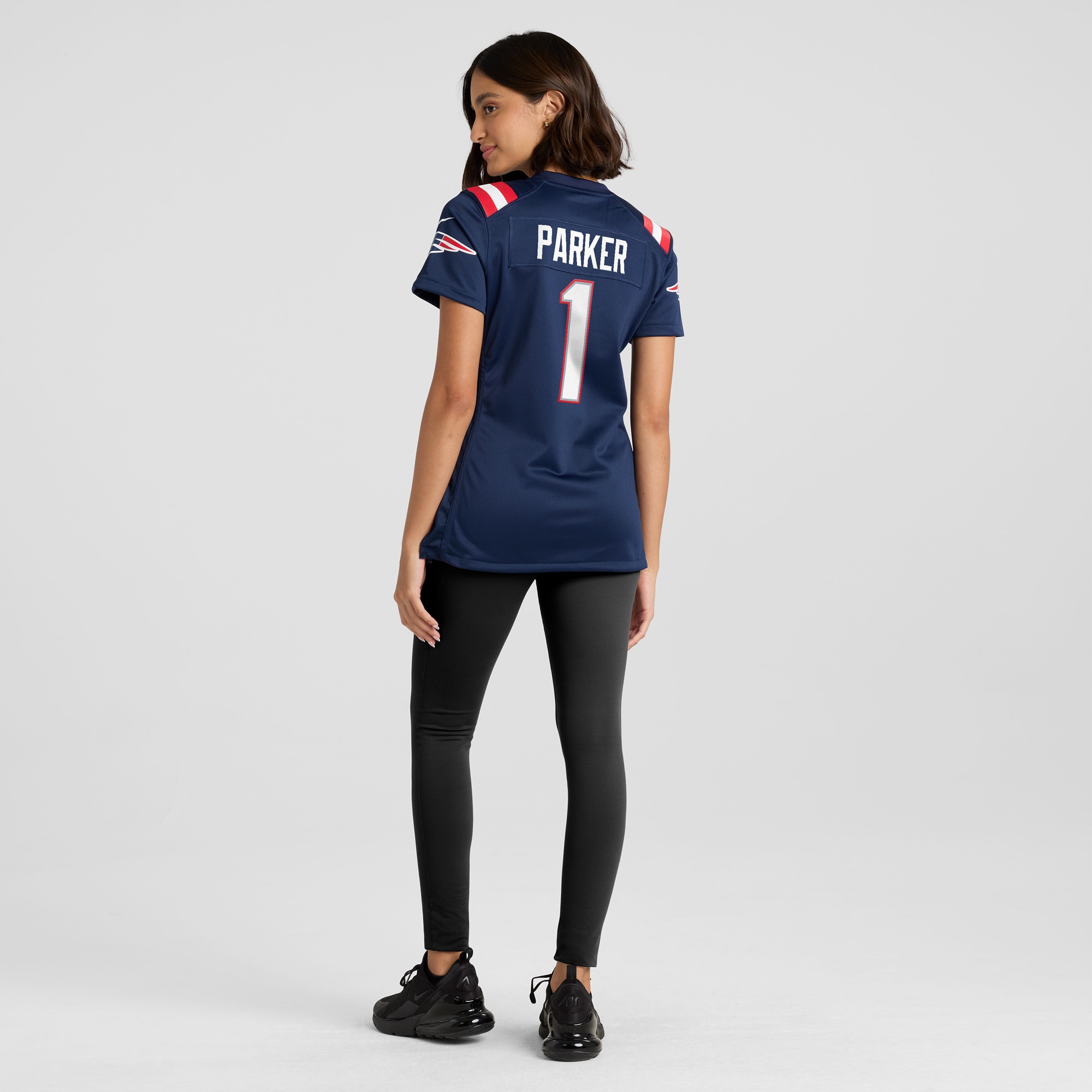 DeVante Parker New England Patriots Game Jersey - Women's - Image 5