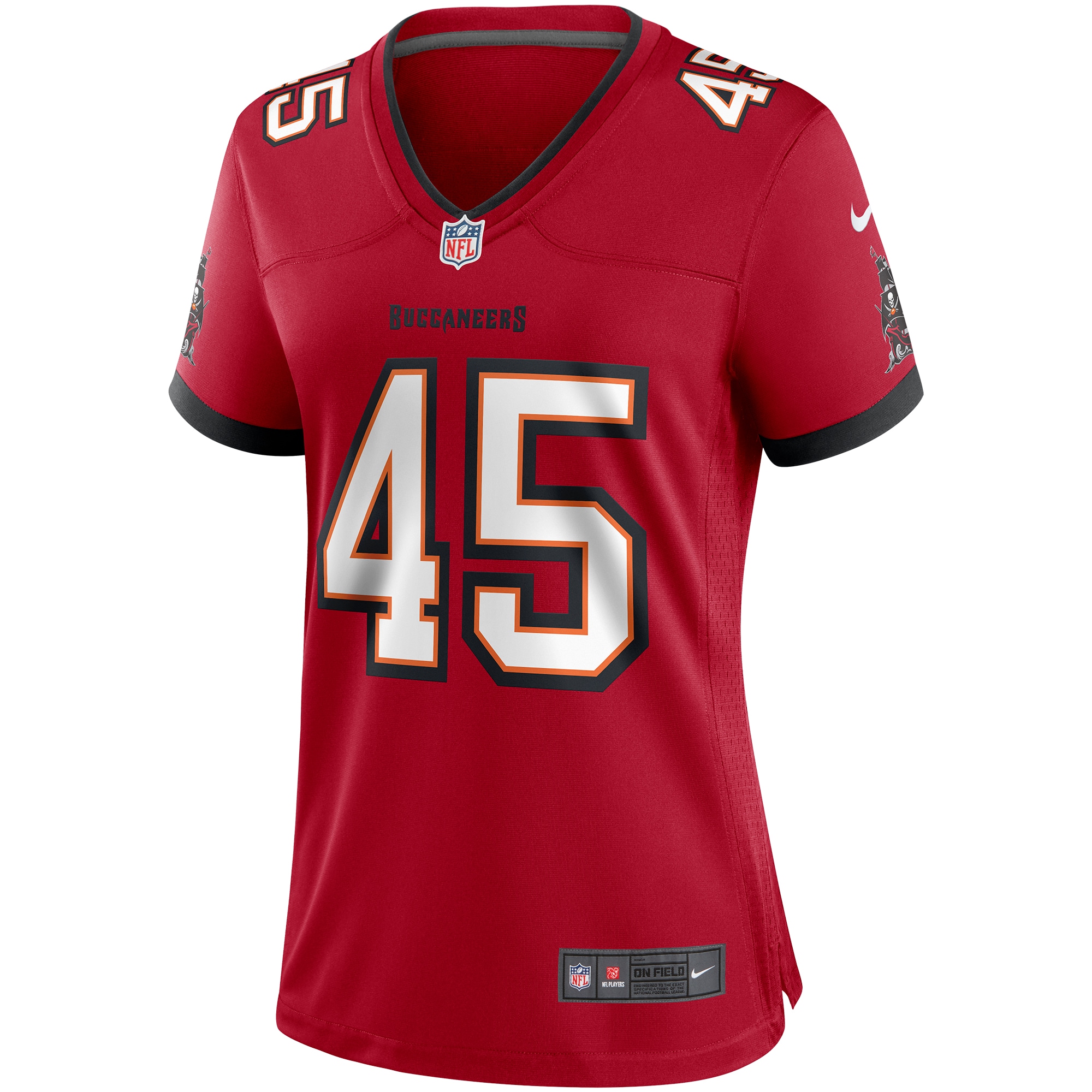 Alternative view of Devin Tampa Bay Buccaneers Game Jersey - Women's