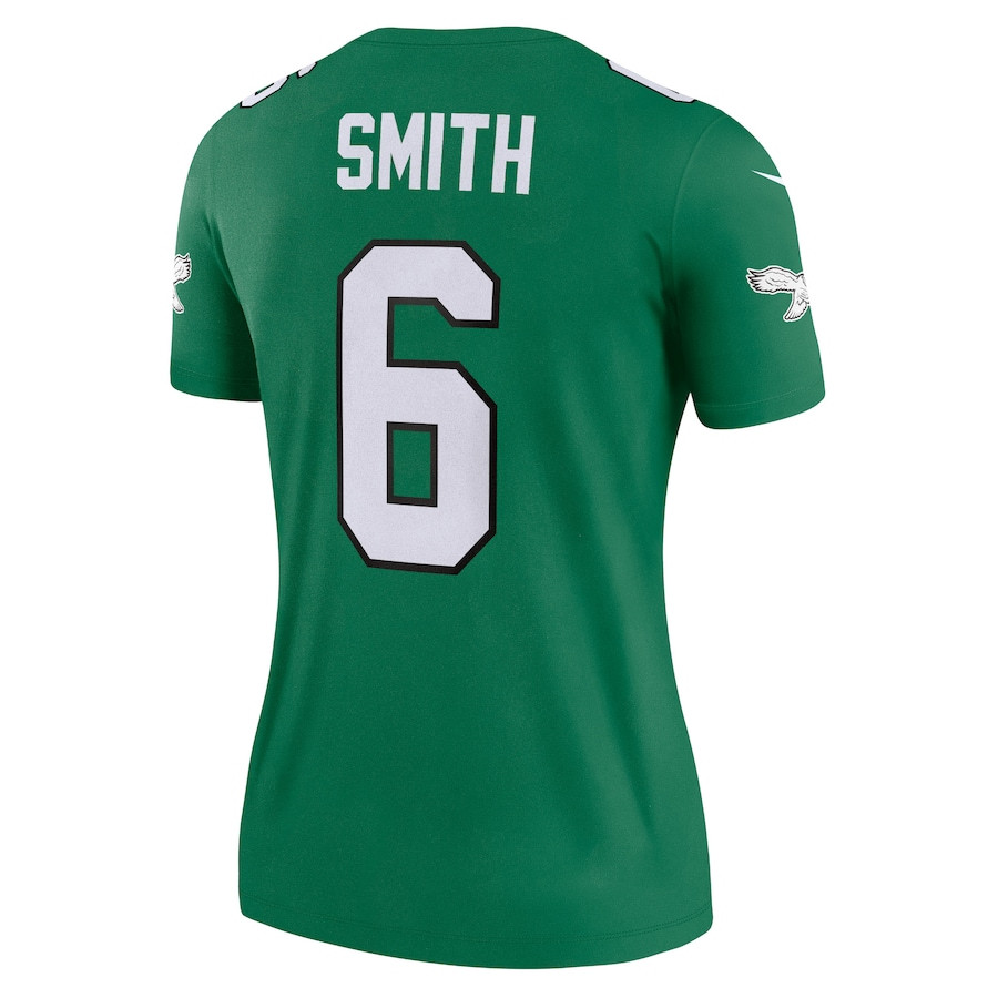 DeVonta Smith #6 Philadelphia Eagles Alternate Legend Jersey - Women's | Kelly Green - Image 3