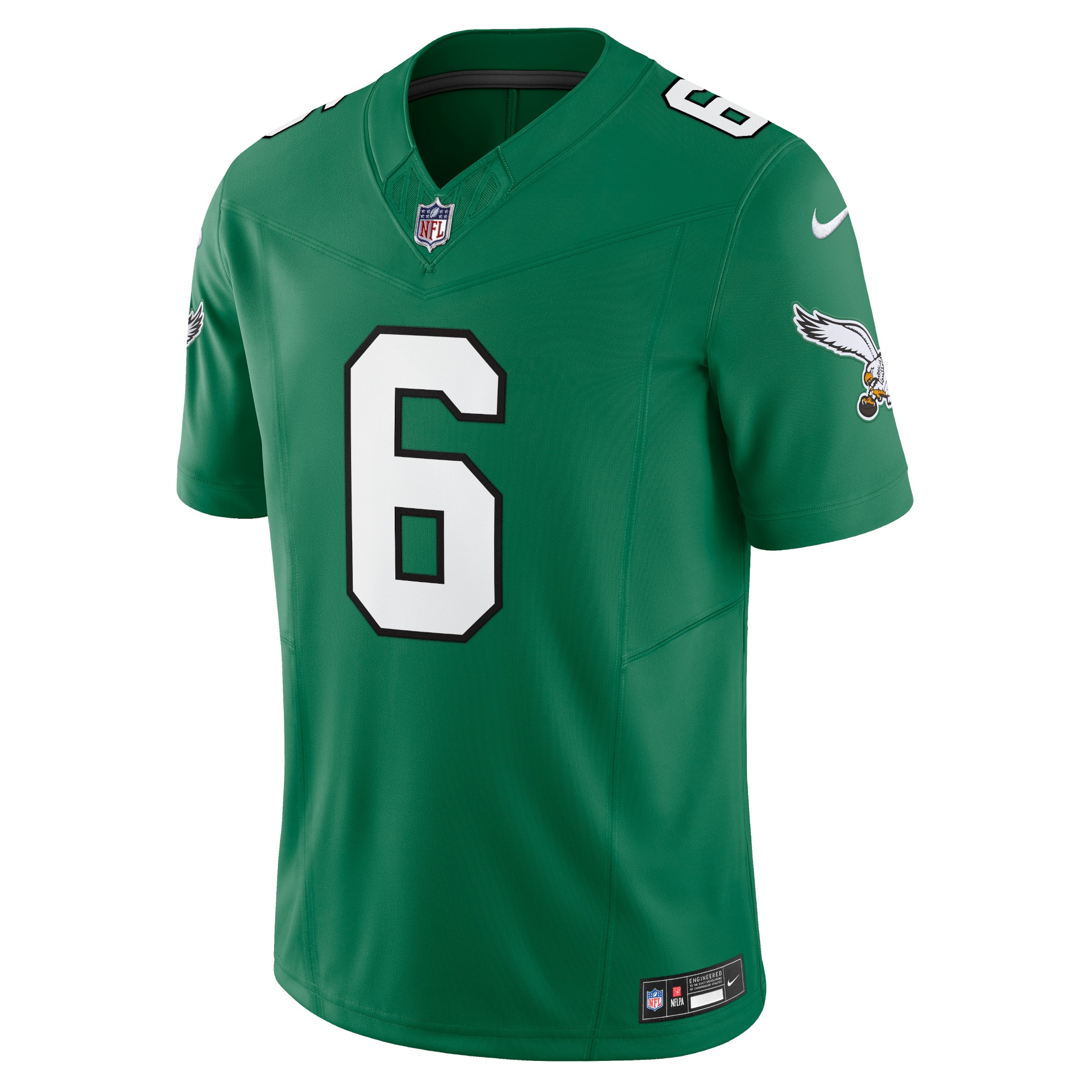 Alternative view of DeVonta Smith Philadelphia Eagles Vapor F.U.S.E. Limited Jersey - Men's