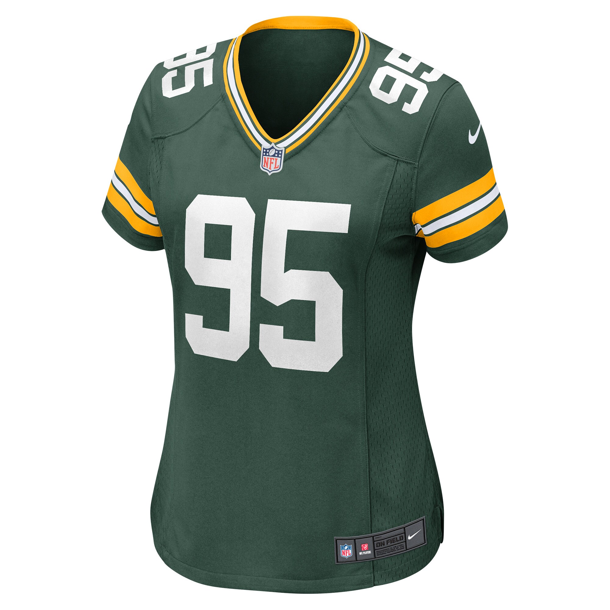 Alternative view of Devonte Wyatt Green Bay Packers Game Jersey - Women's