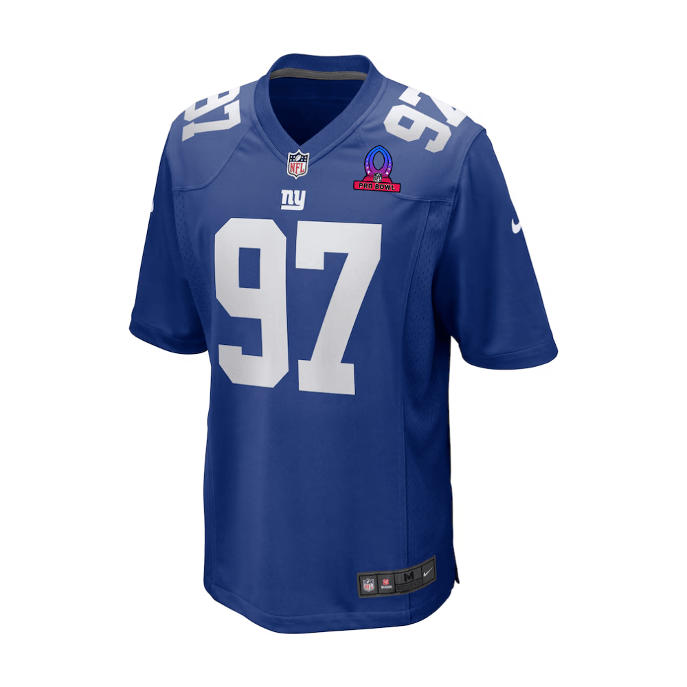 Alternative view of Dexter Lawrence II #97 New York Giants Game Jersey - Men's | Royal