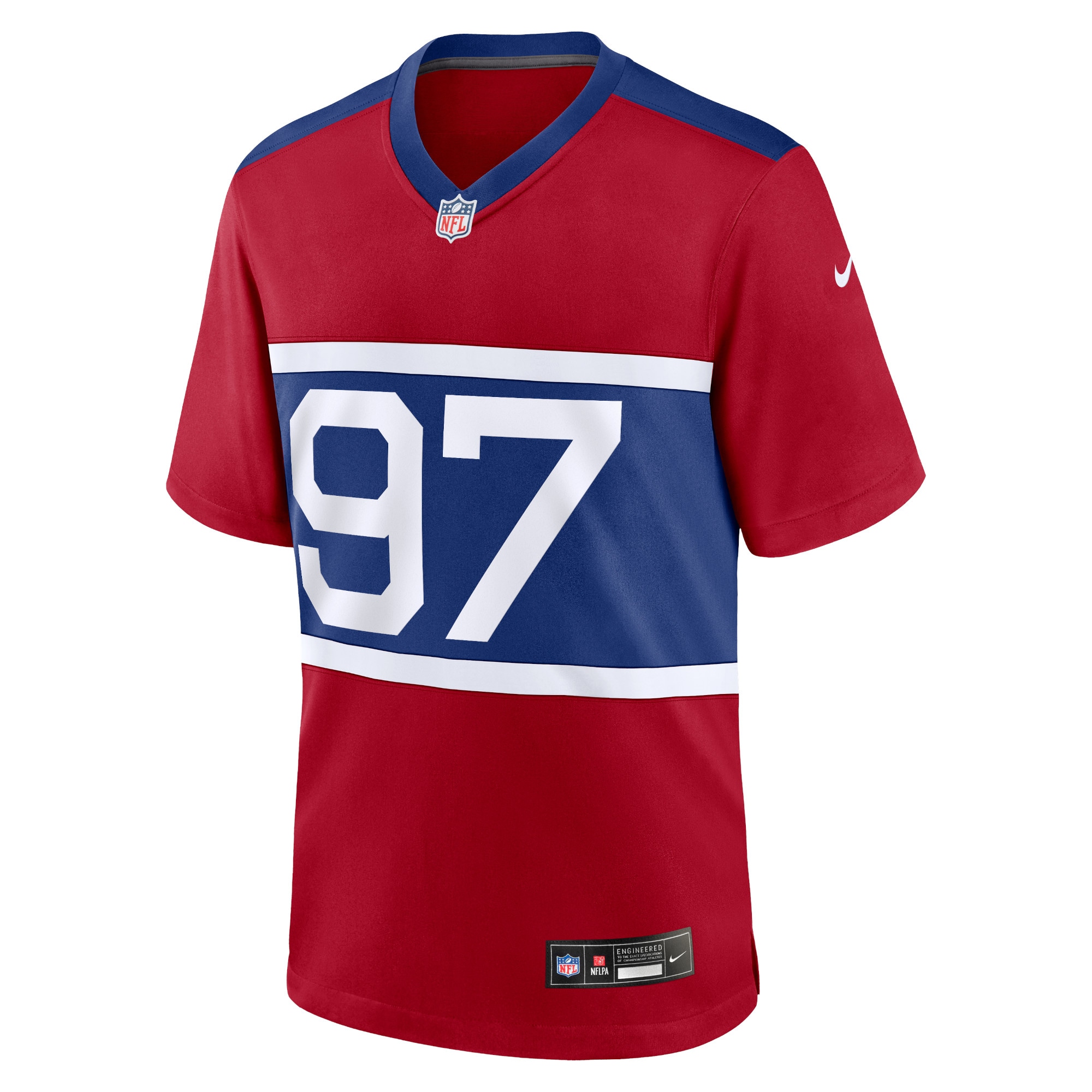 Alternative view of Dexter Lawrence II Century New York Giants Alternate Game Jersey - Men's