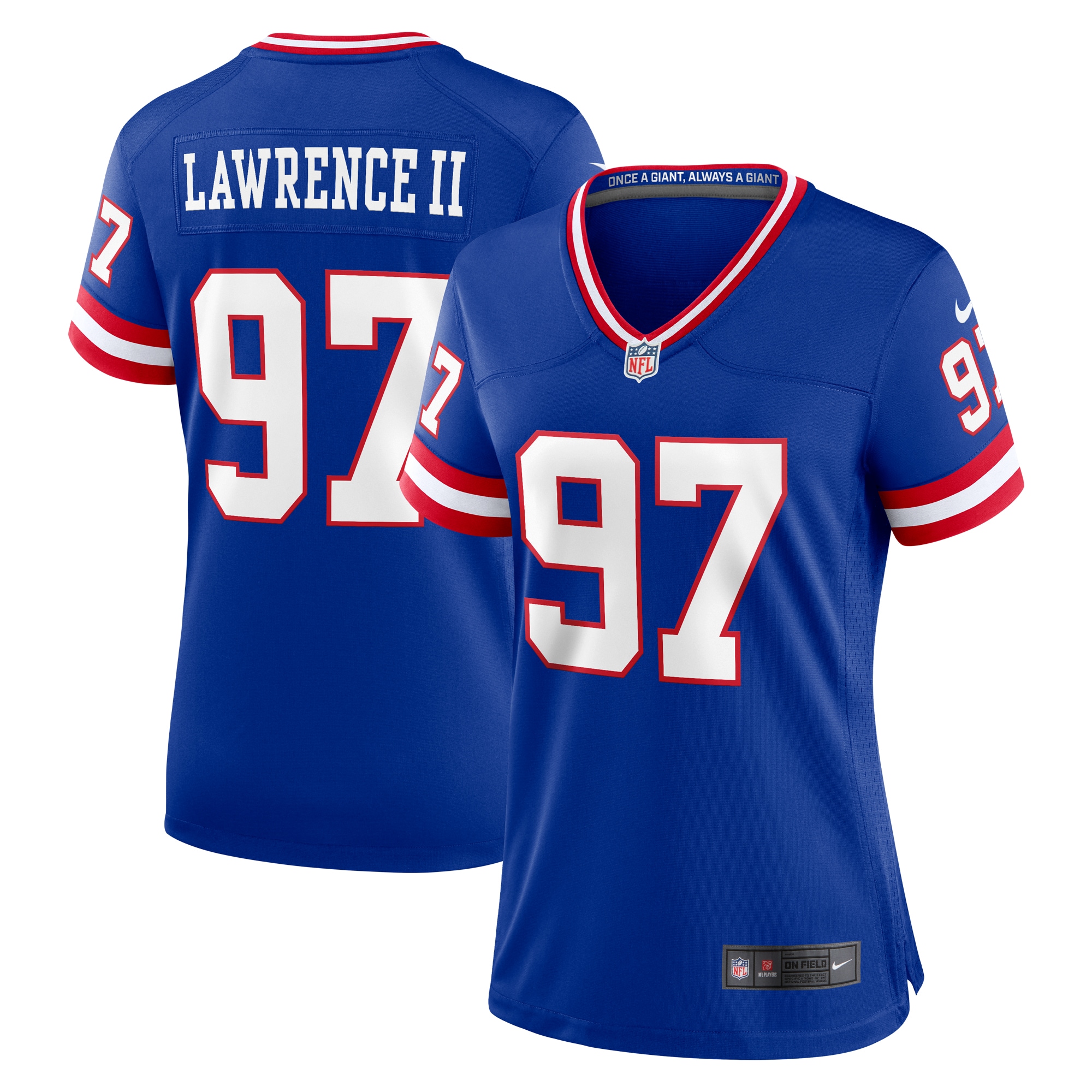 Dexter Lawrence II New York Giants Classic Game Jersey - Women's