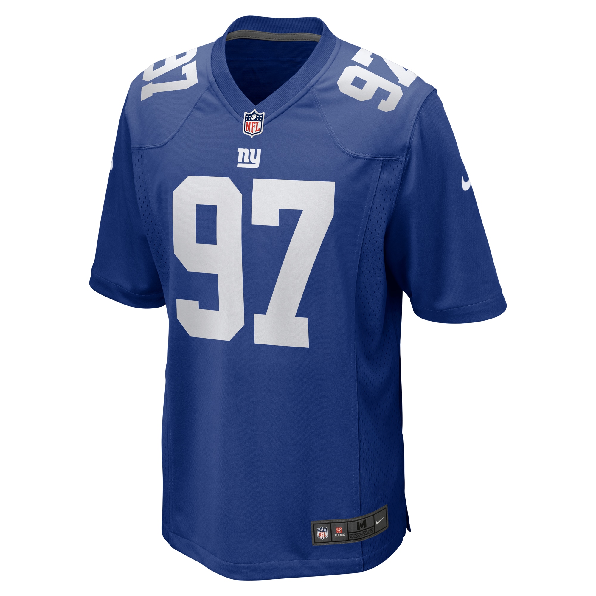 Alternative view of Dexter Lawrence II New York Giants Game Jersey - Men's