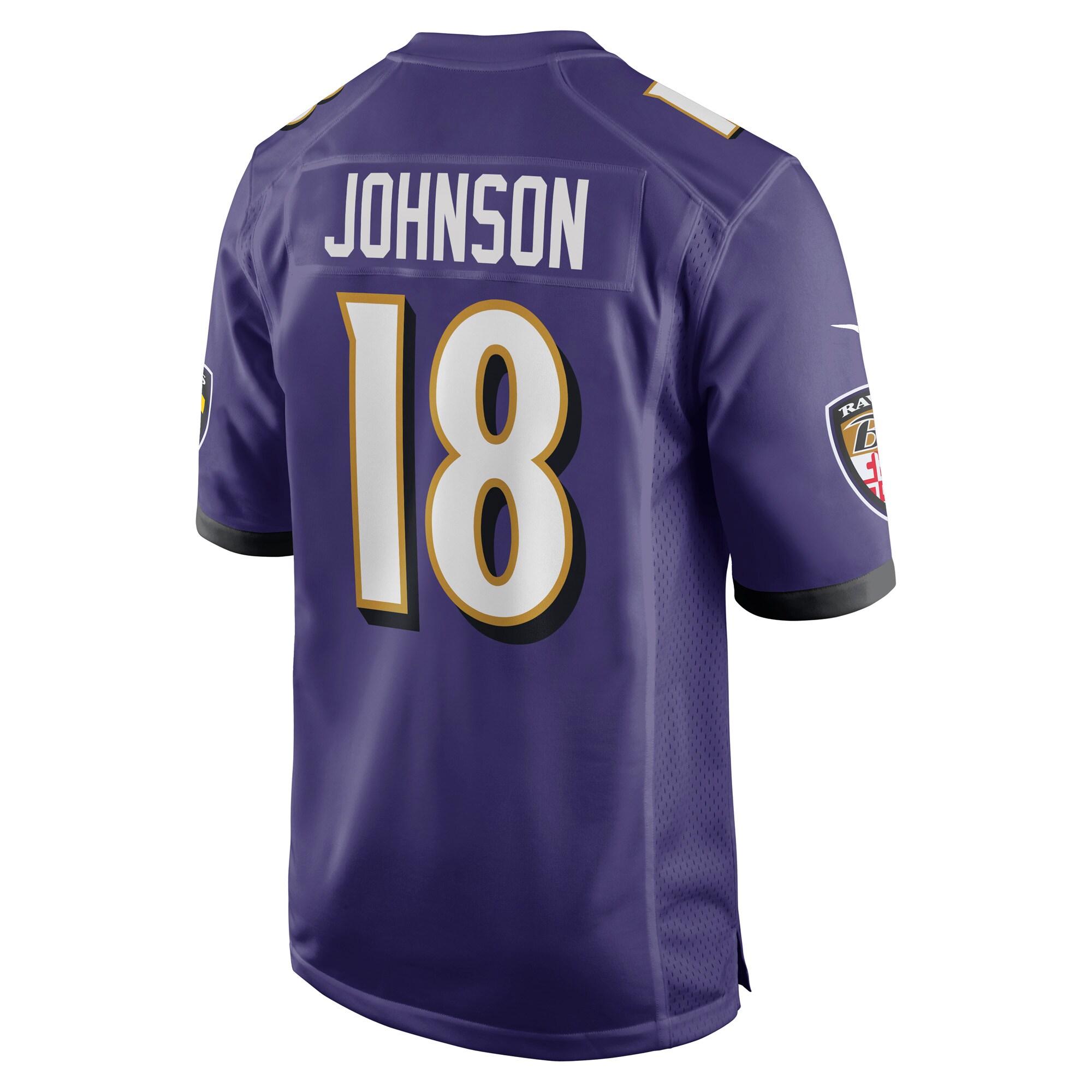 Diontae Johnson Baltimore Ravens Game Jersey - Men's - Image 3