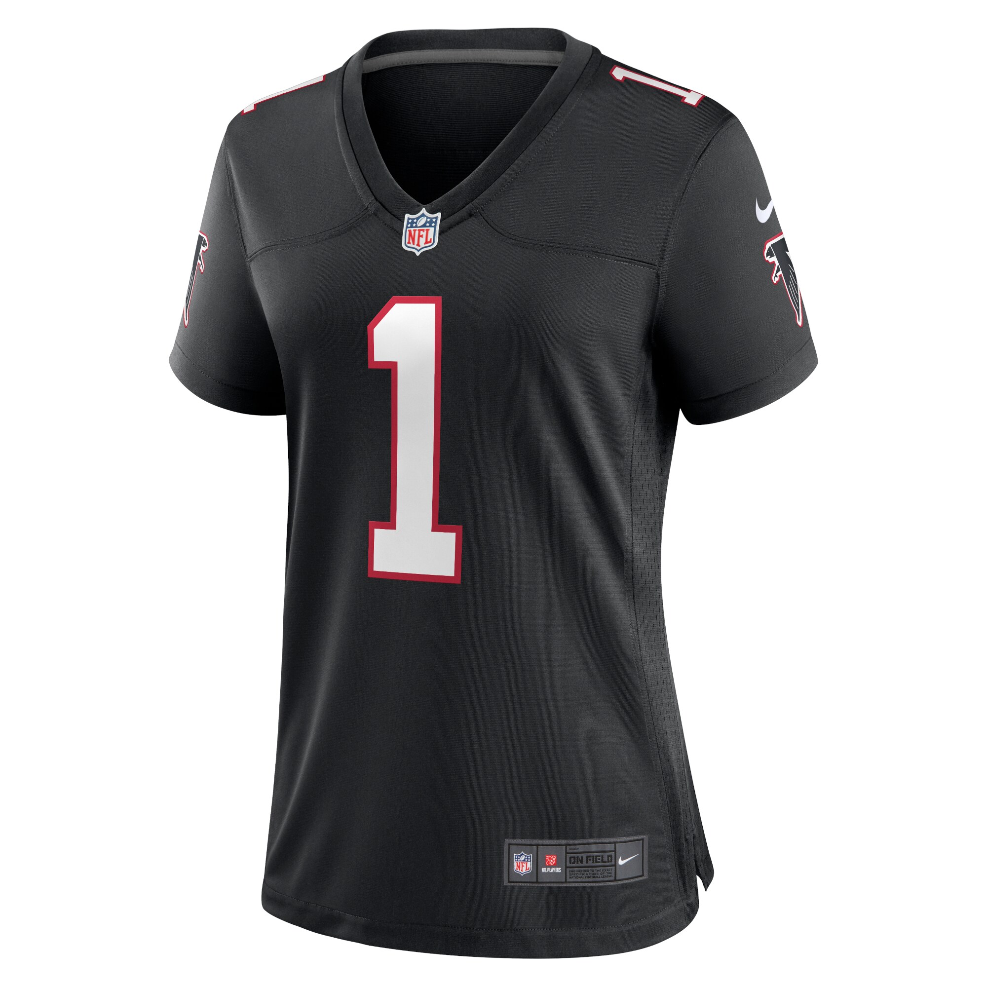 Alternative view of Dirty Birds Atlanta Falcons Throwback Game Jersey - Women's